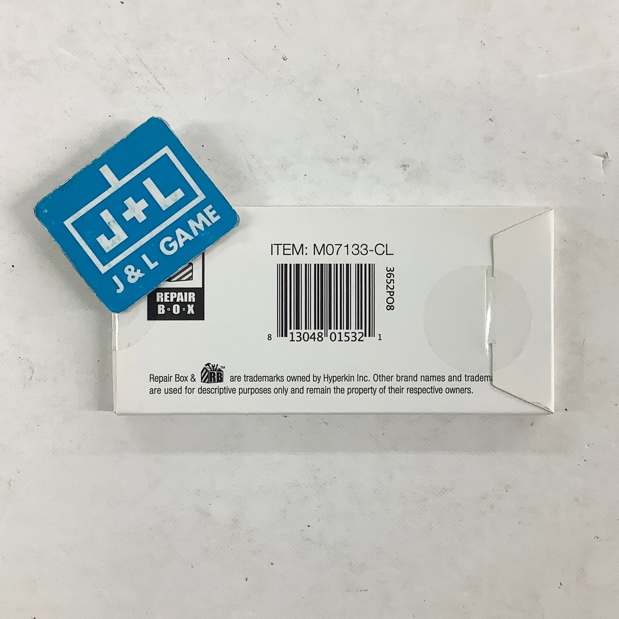 Game Boy Micro Replacement Faceplate (Clear) - (GBA) Game Boy Advance Accessories RepairBox