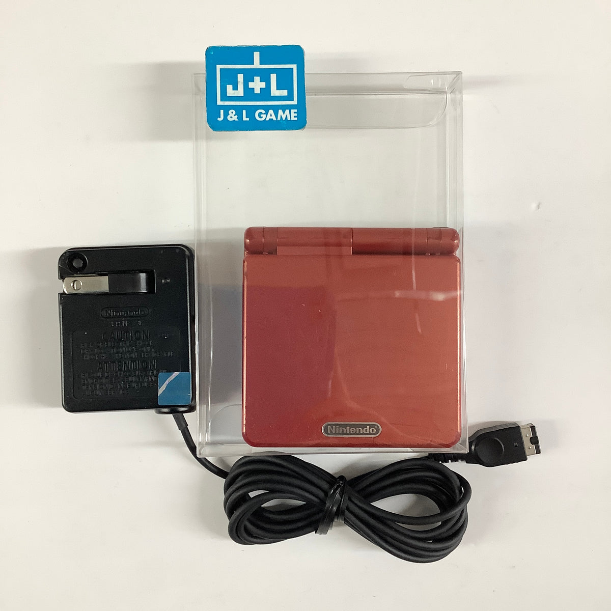 Nintendo Game Boy Advance SP Console AGS-001 (Flame Red) - (GBA) Game Boy Advance SP [Pre-Owned]
