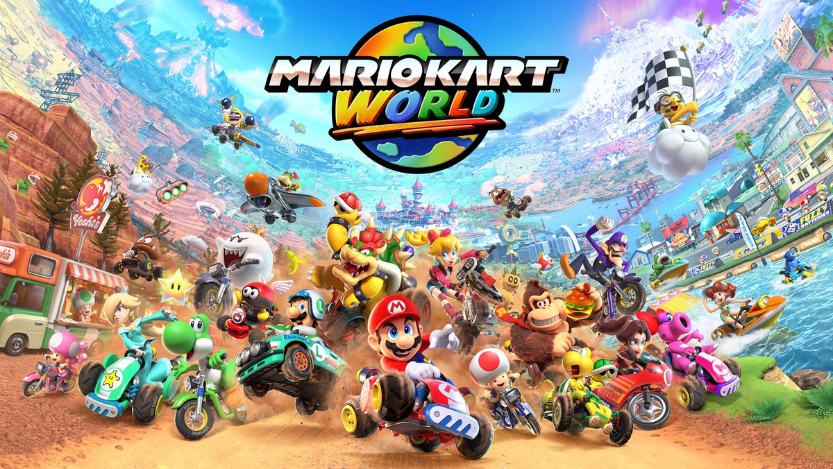 Nintendo Switch 2 + Mario Kart World Bundle (includes 3-month NSO Individual Membership 2027) - (NS2) Nintendo Switch 2