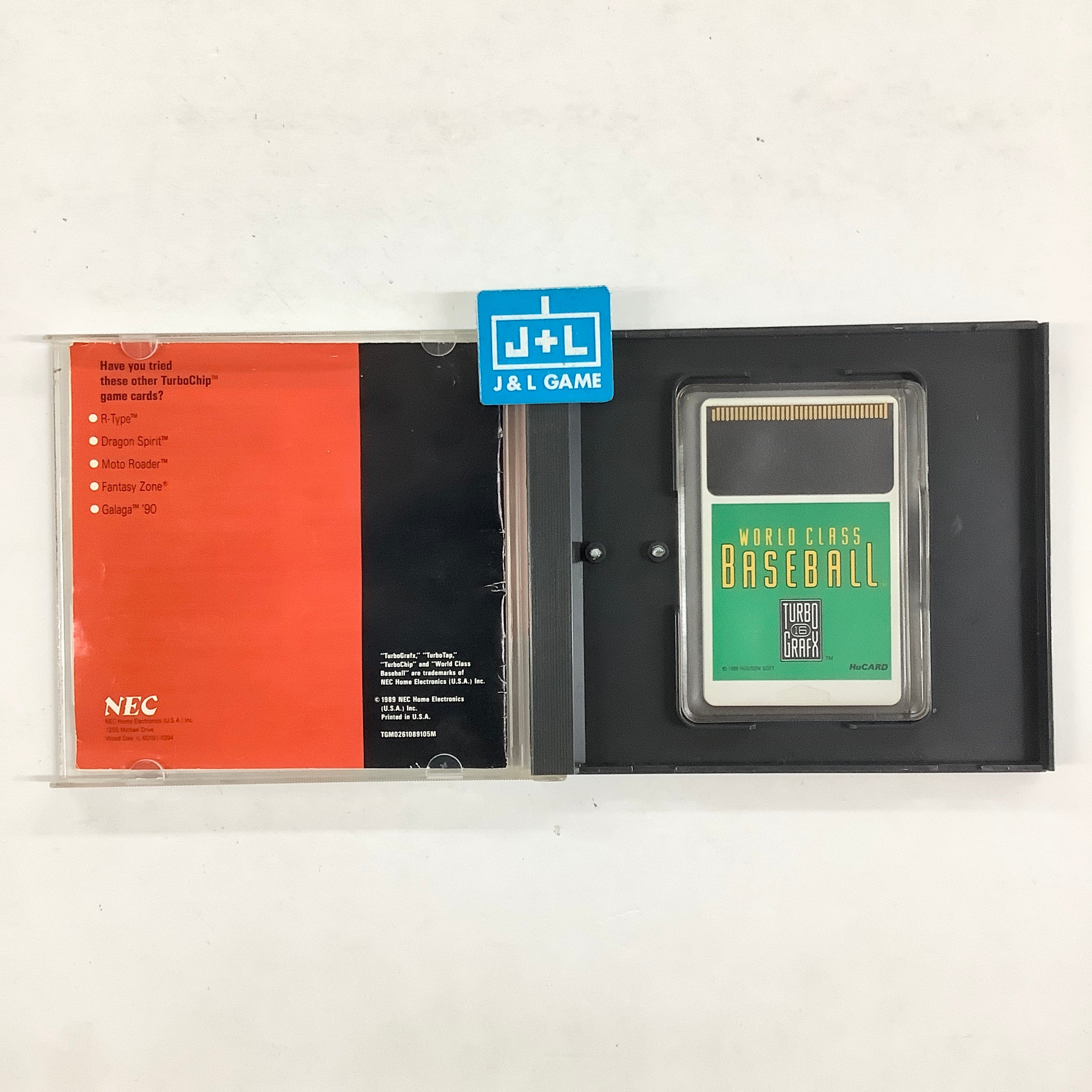 World Class Baseball - TurboGrafx-16 [Pre-Owned] Video Games NEC Interchannel