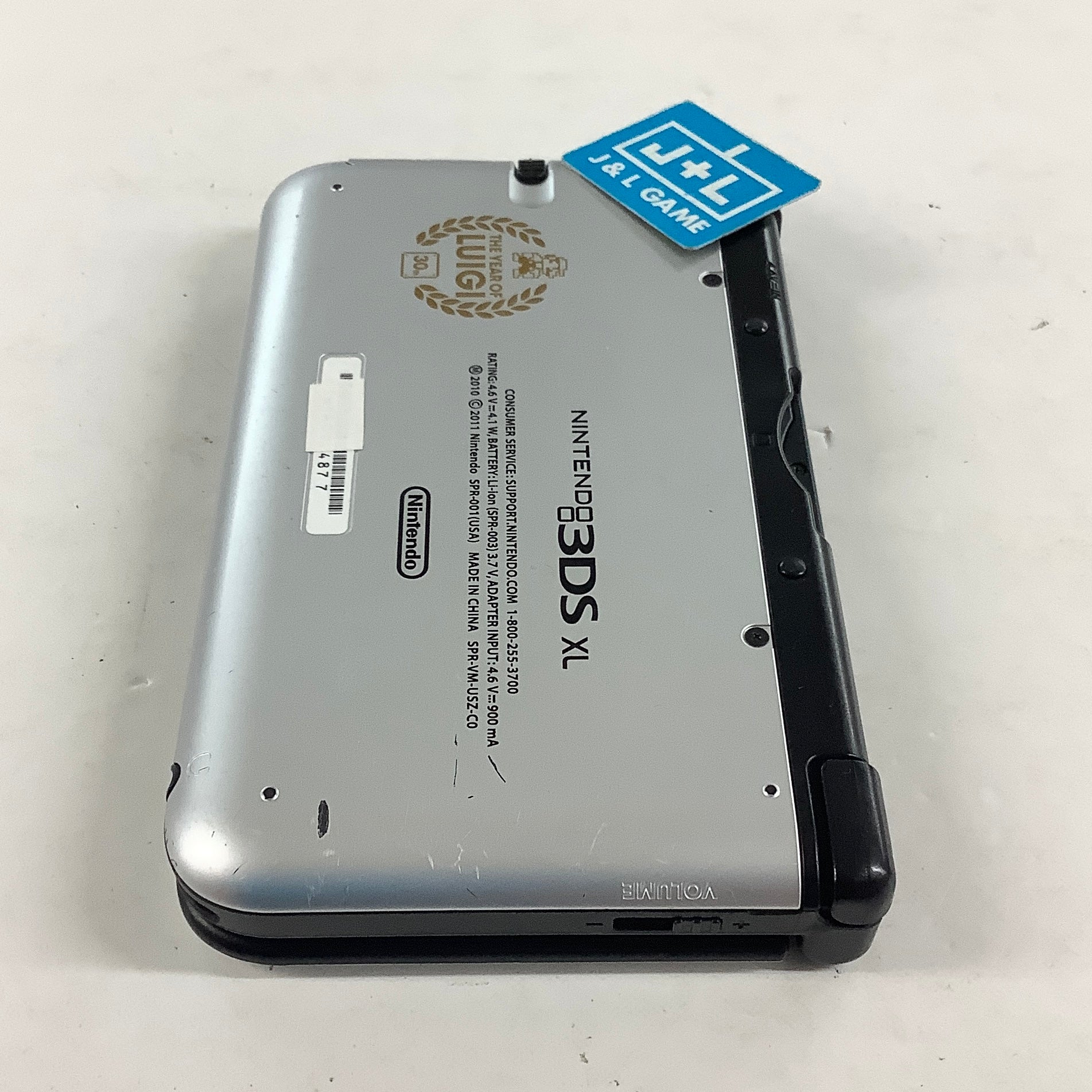 Nintendo 3DS XL Console (Mario & Luigi Silver) - Nintendo 3DS [Pre-Owned] Consoles Nintendo