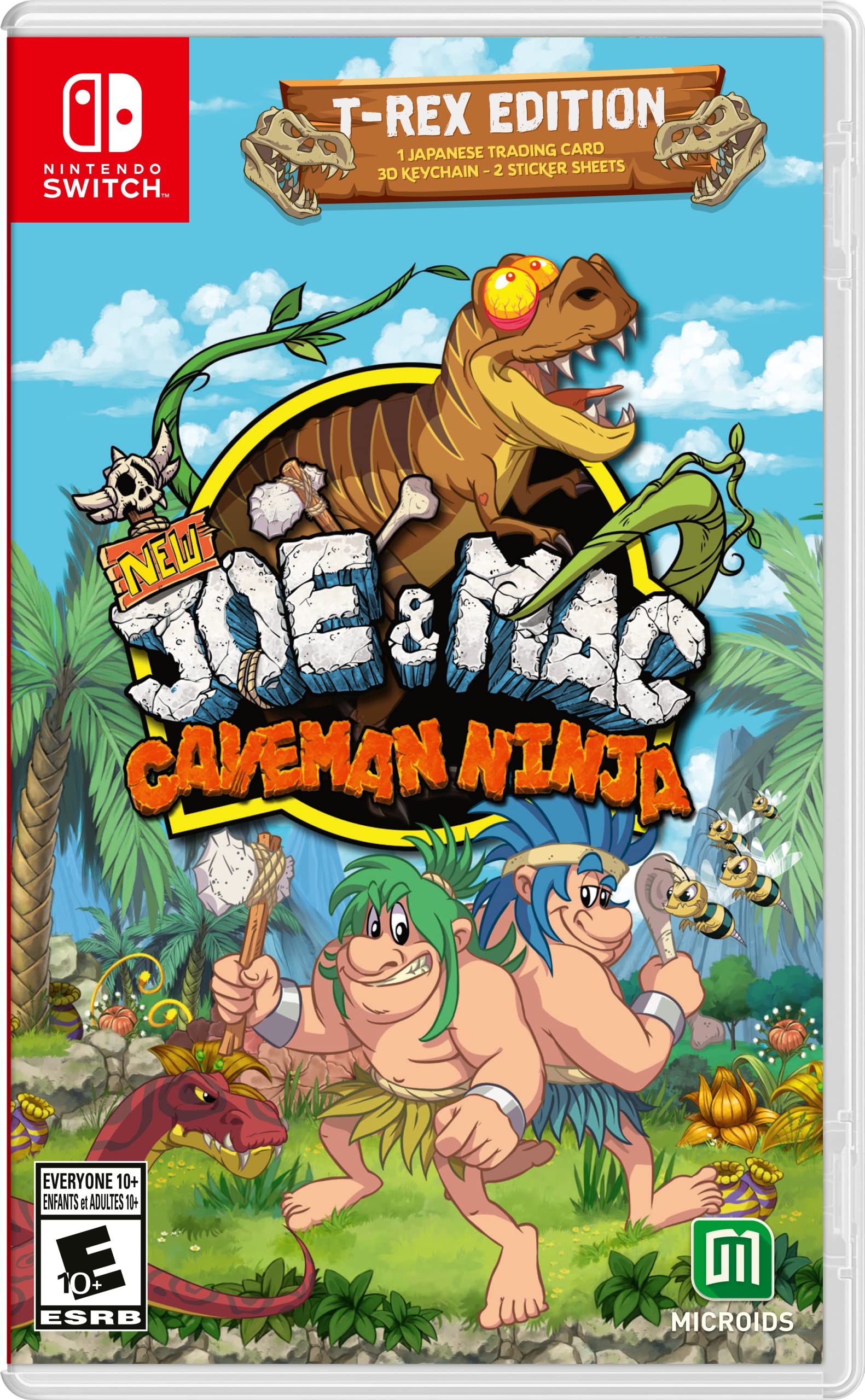 New Joe and Mac: Caveman Ninja (T-Rex Edition) - (NSW) Nintendo Switch