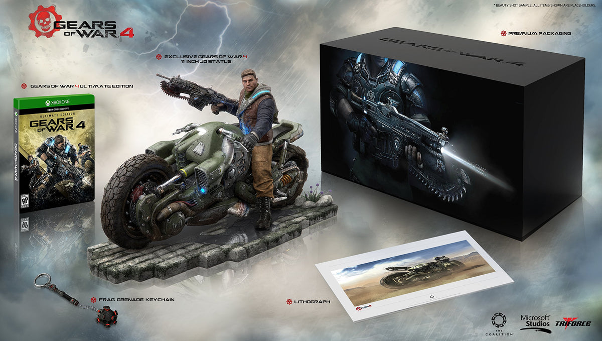 Amazon Exclusive: Gears of War 4 Collector's Edition - Outsider Variant (Includes Ultimate Edition SteelBook + Season Pass) - (XB1) Xbox One
