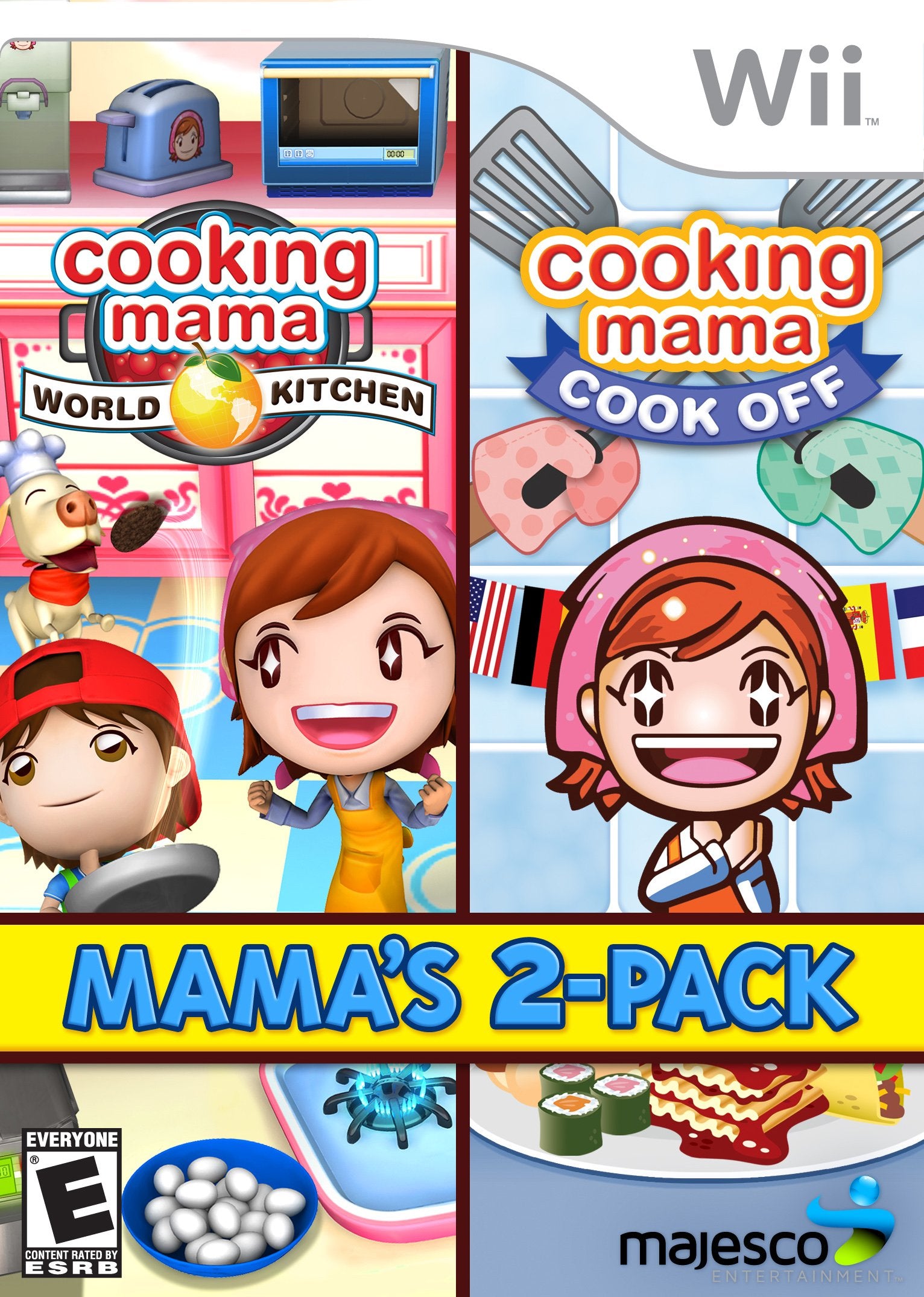 Cooking Mama Mama's 2 Pack - Nintendo Wii [Pre-Owned] Video Games Ubisoft