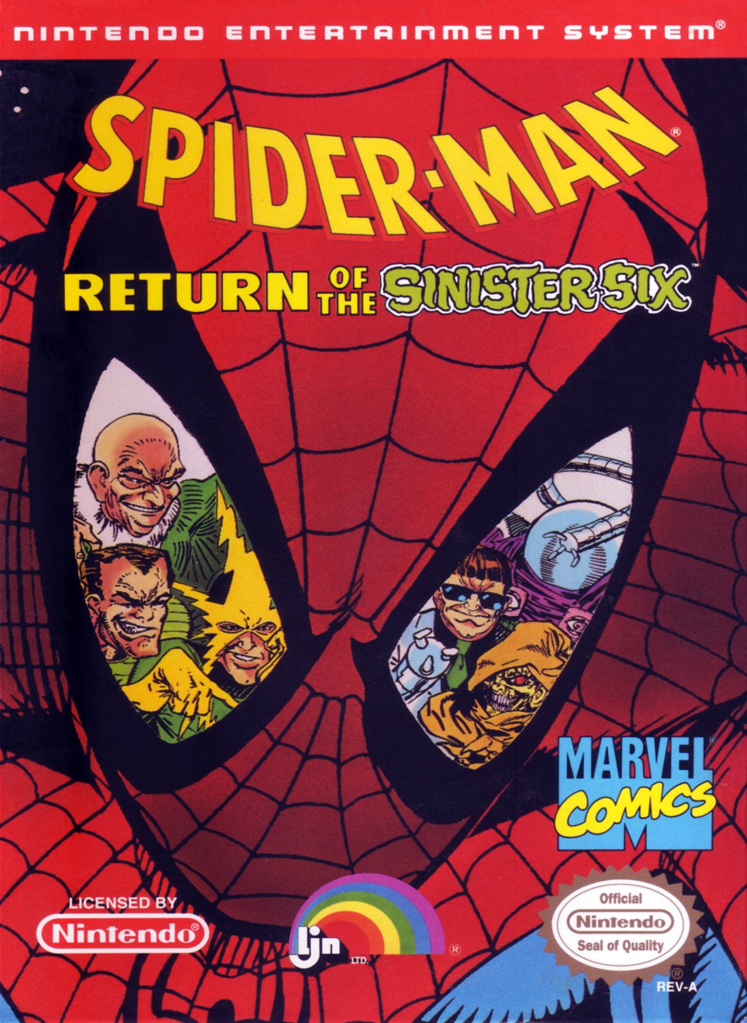 Spider-Man: Return of the Sinister Six - (NES) Nintendo Entertainment System [Pre-Owned]