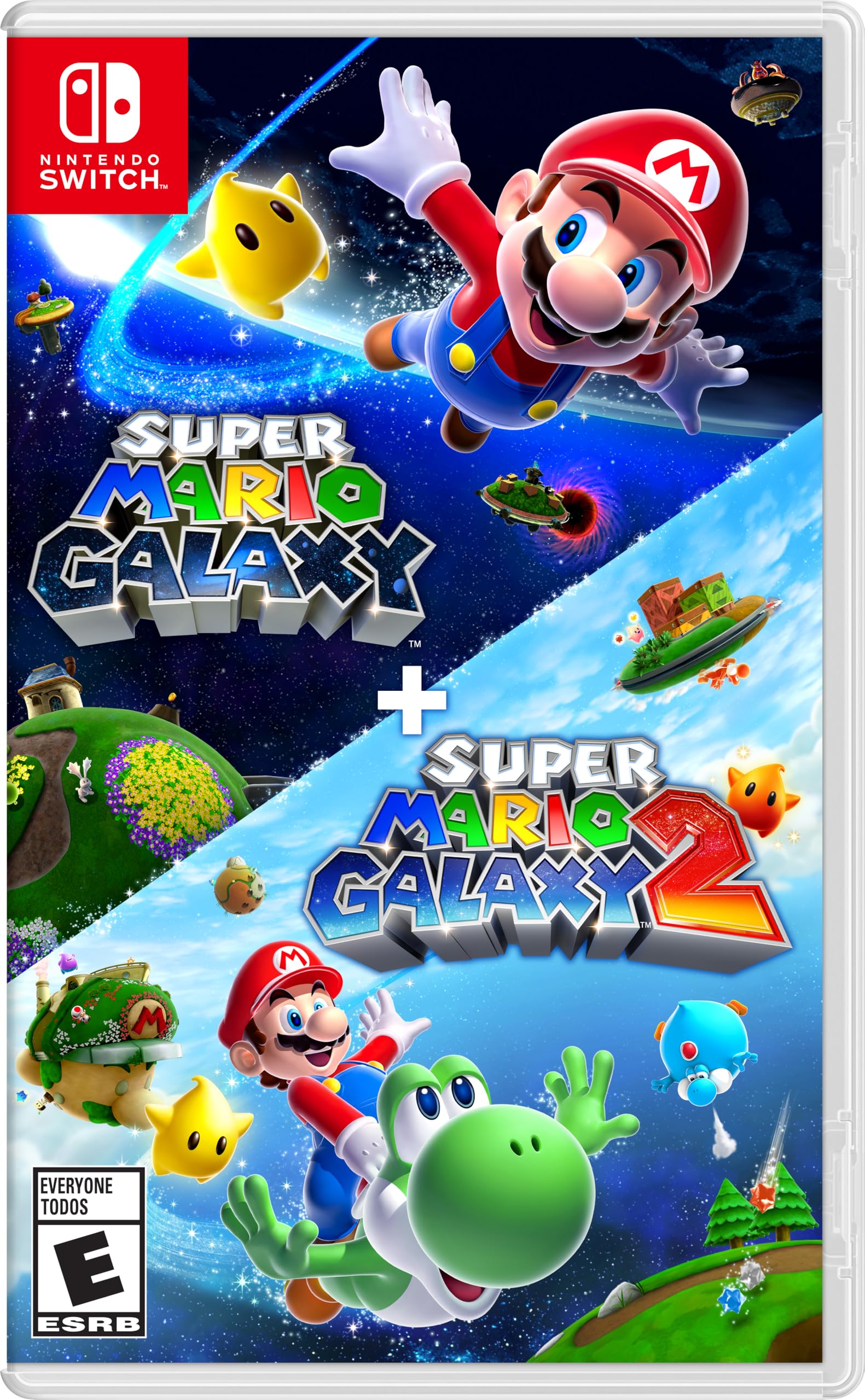 Super Mario Galaxy + Super Mario Galaxy 2 - (NSW) Nintendo Switch Video Games Nintendo of America