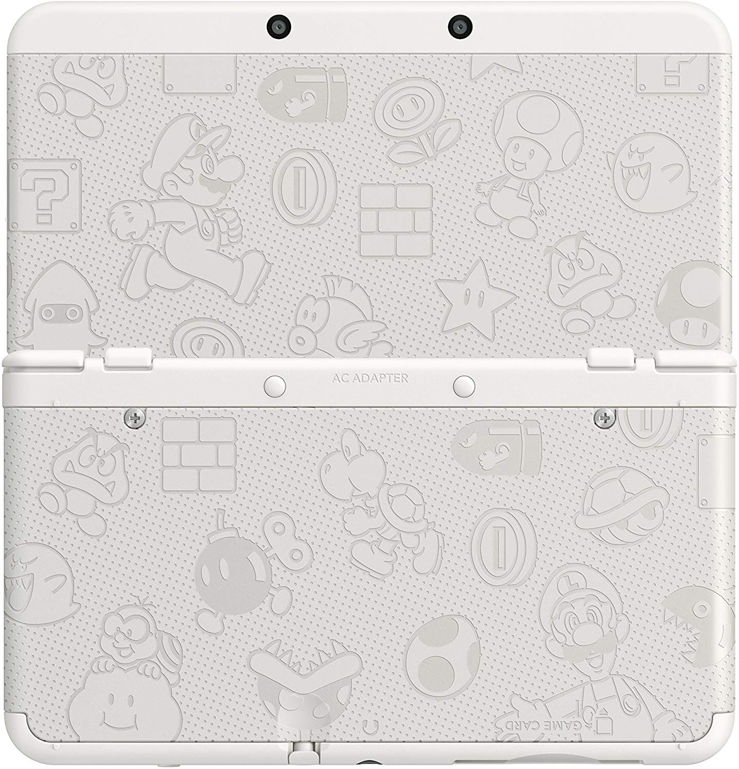 New Nintendo 3DS Console (Mario White) - Nintendo 3DS [Pre-Owned] Consoles Nintendo   