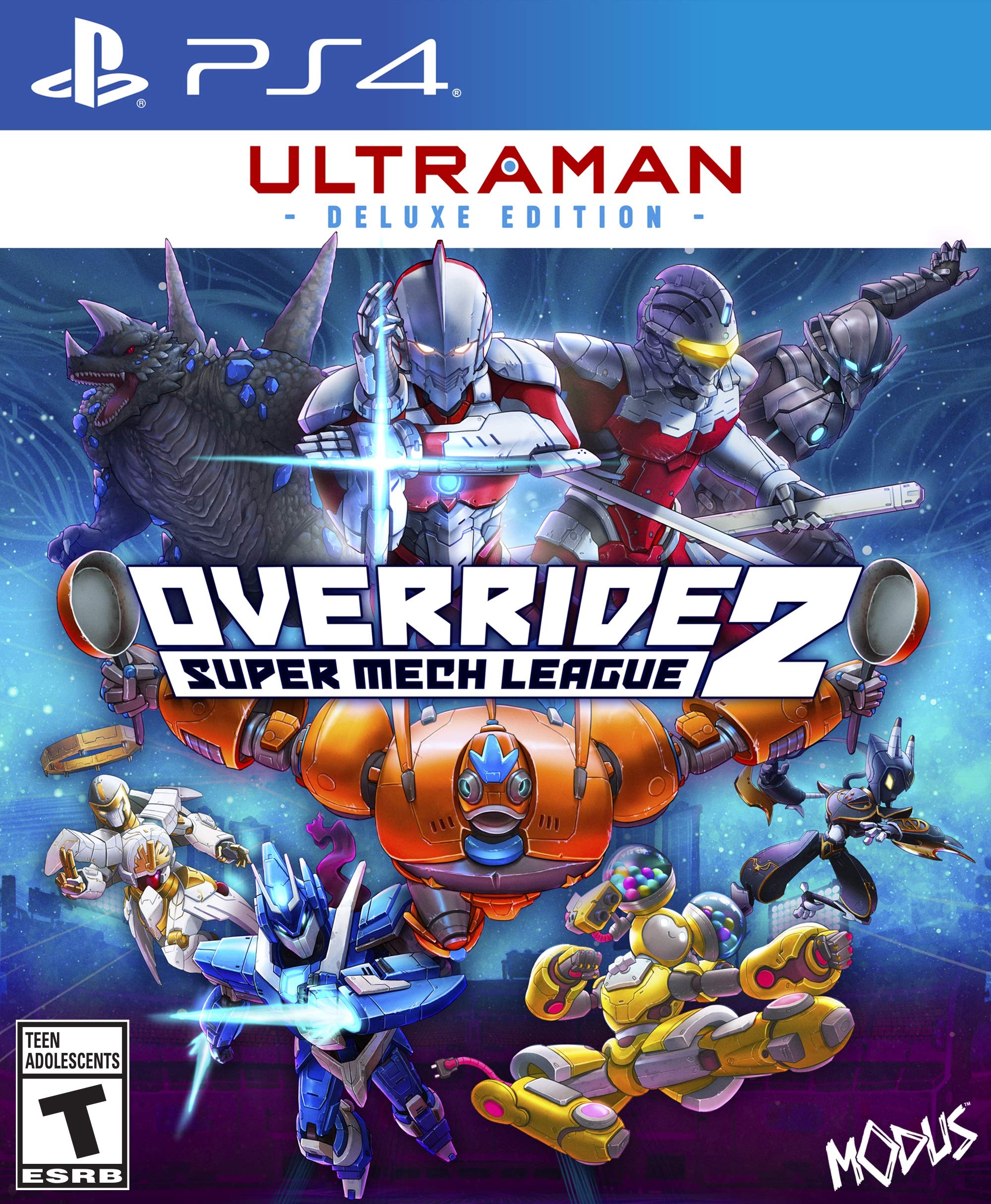 Override 2: Super Mech League (Ultraman Deluxe Edition) - (PS4) PlayStation 4 Video Games Modus