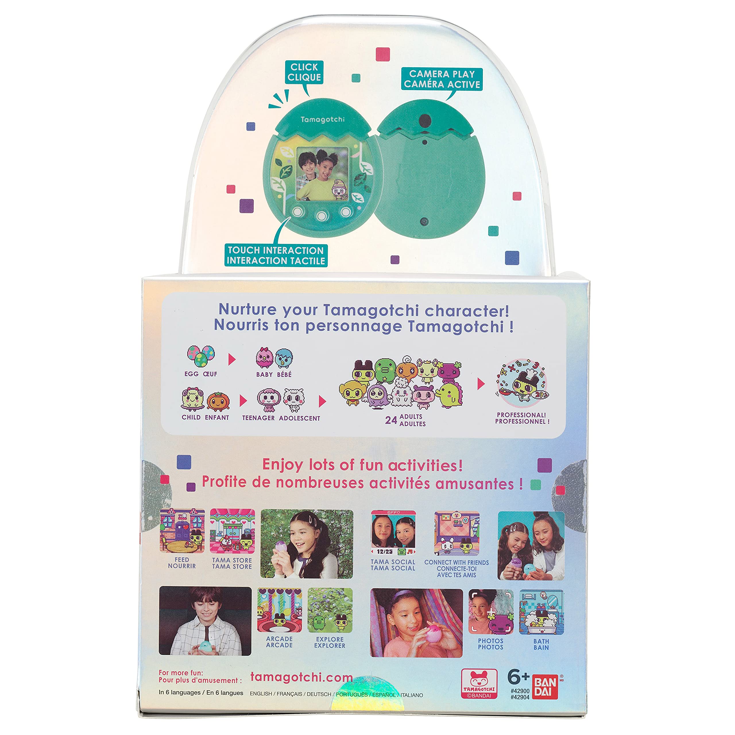 Tamagotchi Pix - Nature (Green) PRELOADED_ELECTRONIC_GAME Tamagotchi