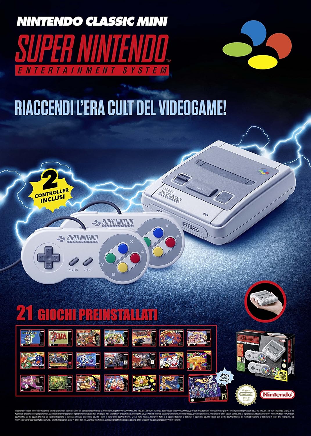 Super Nintendo Classic Mini Edition - (SNES) Super Nintendo [Pre-Owned] (European Import) Consoles Nintendo   