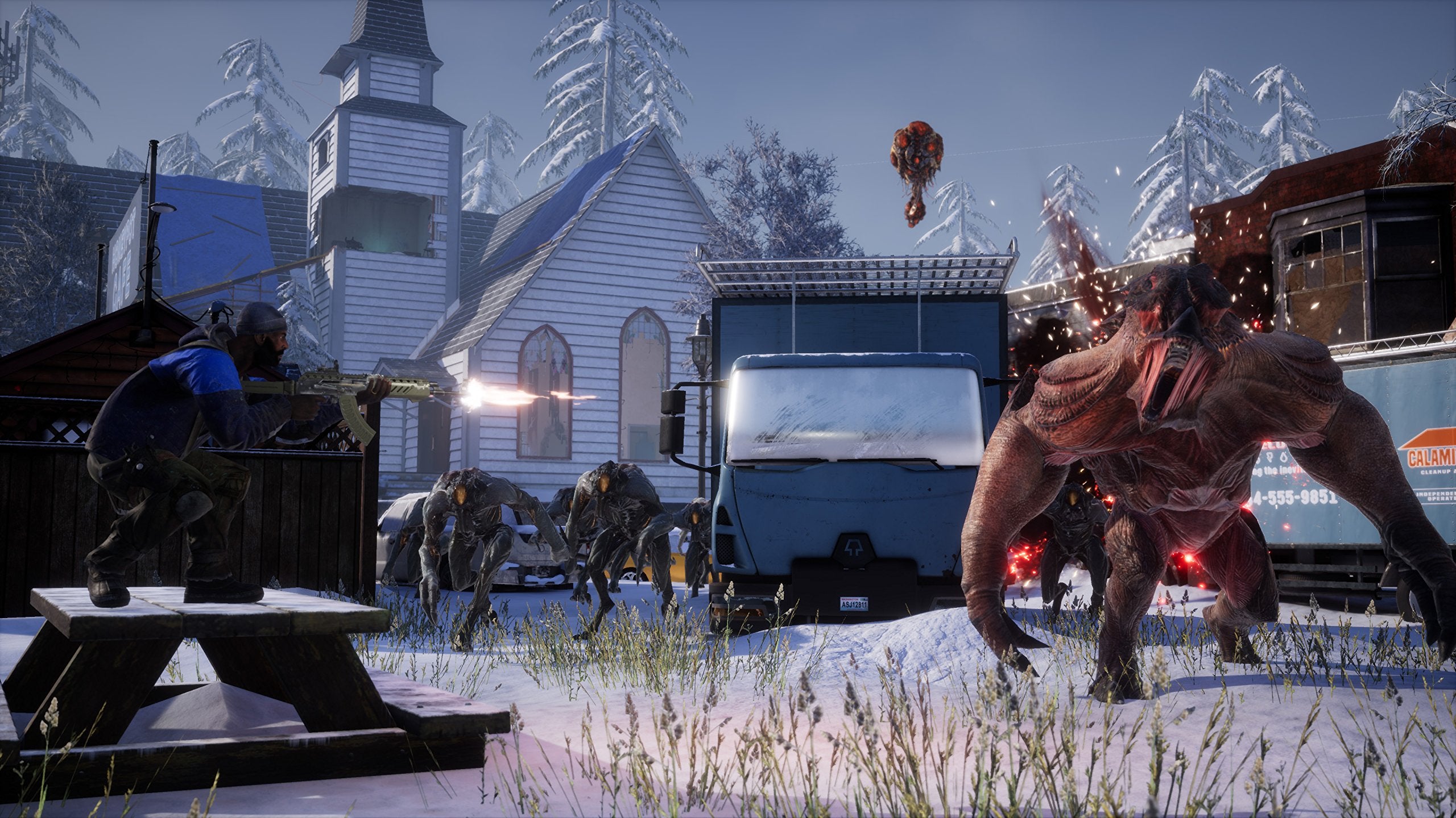 Earthfall: Deluxe Edition - (PS4) PlayStation 4 Video Games Gearbox Publishing