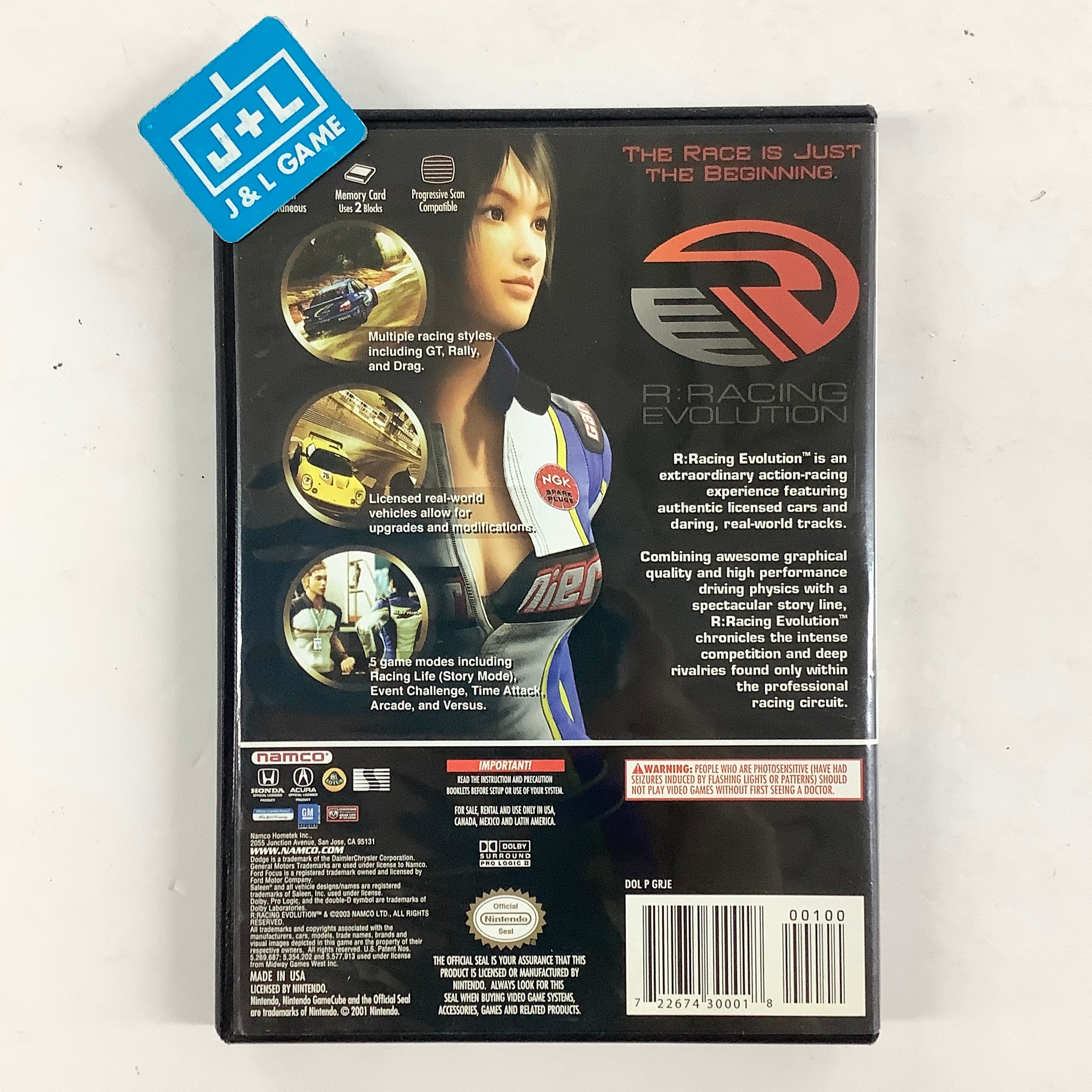 R: Racing Evolution - (GC) GameCube [Pre-Owned] Video Games Namco