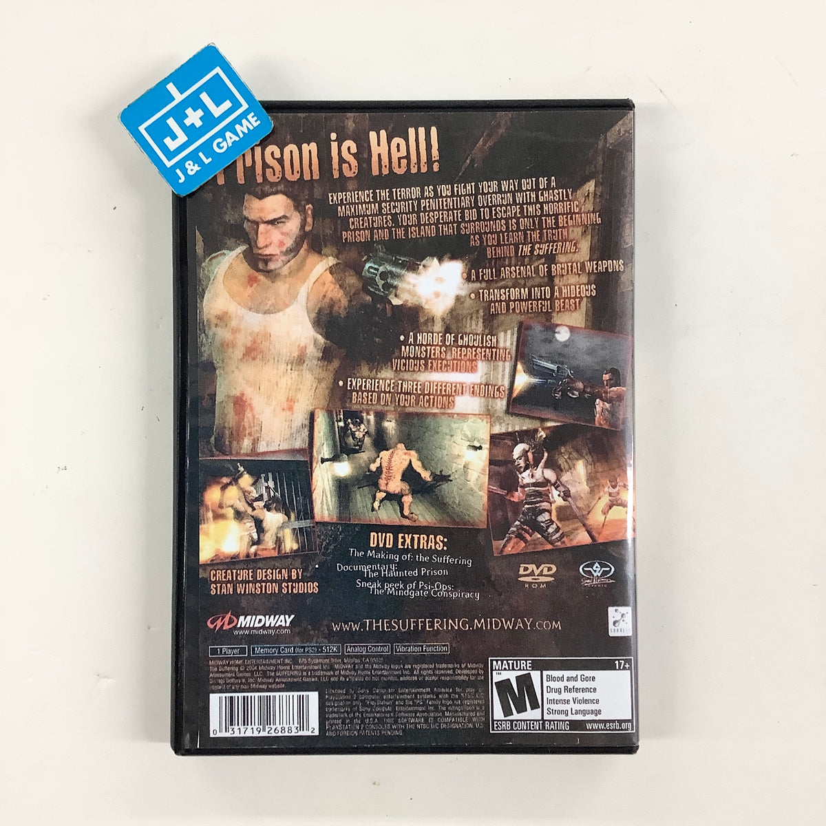 The Suffering - (PS2) PlayStation 2 [Pre-Owned] Video Games Midway