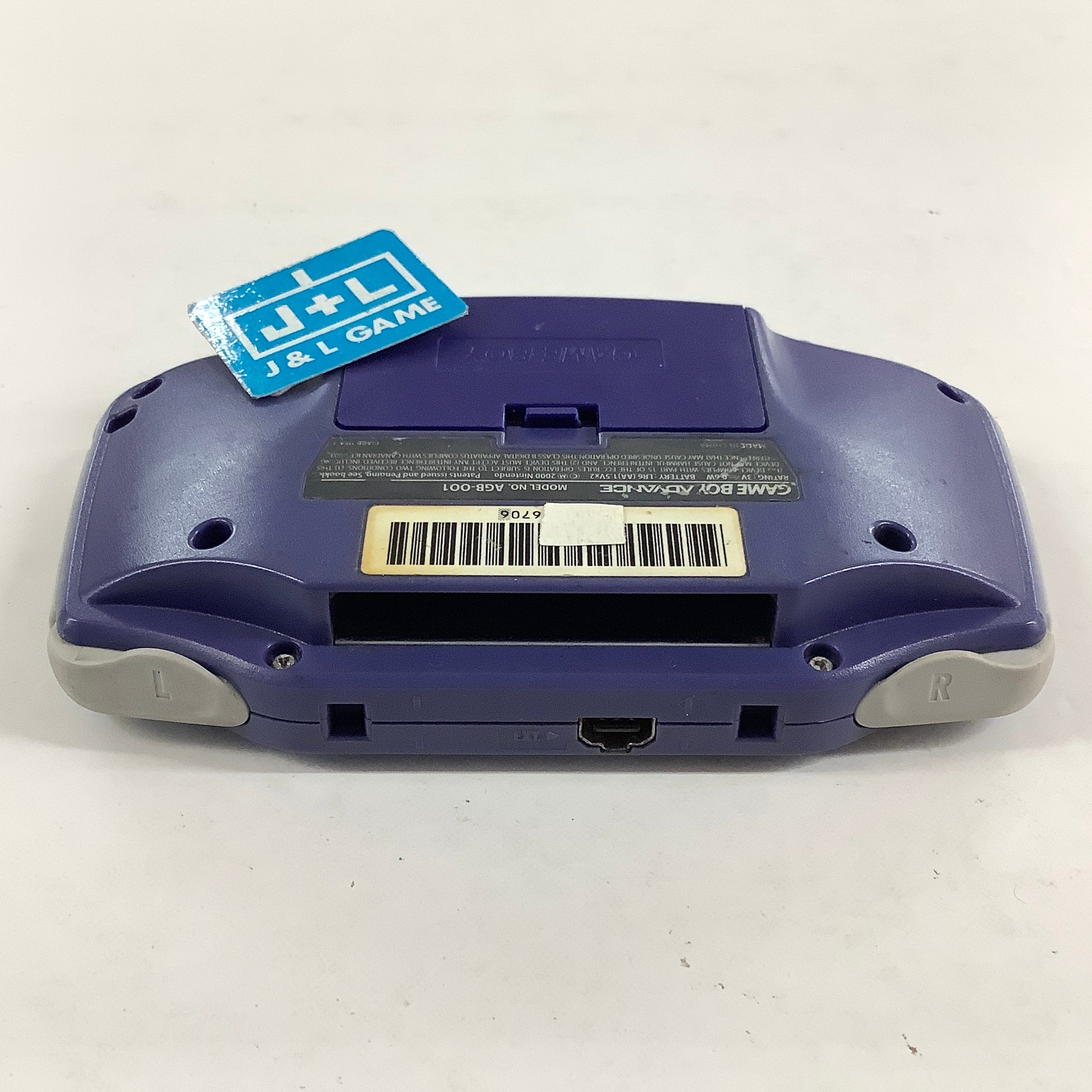 Nintendo Game Boy Advance Console (Indigo) - (GBA) Game Boy Advance [Pre-Owned] Consoles Nintendo