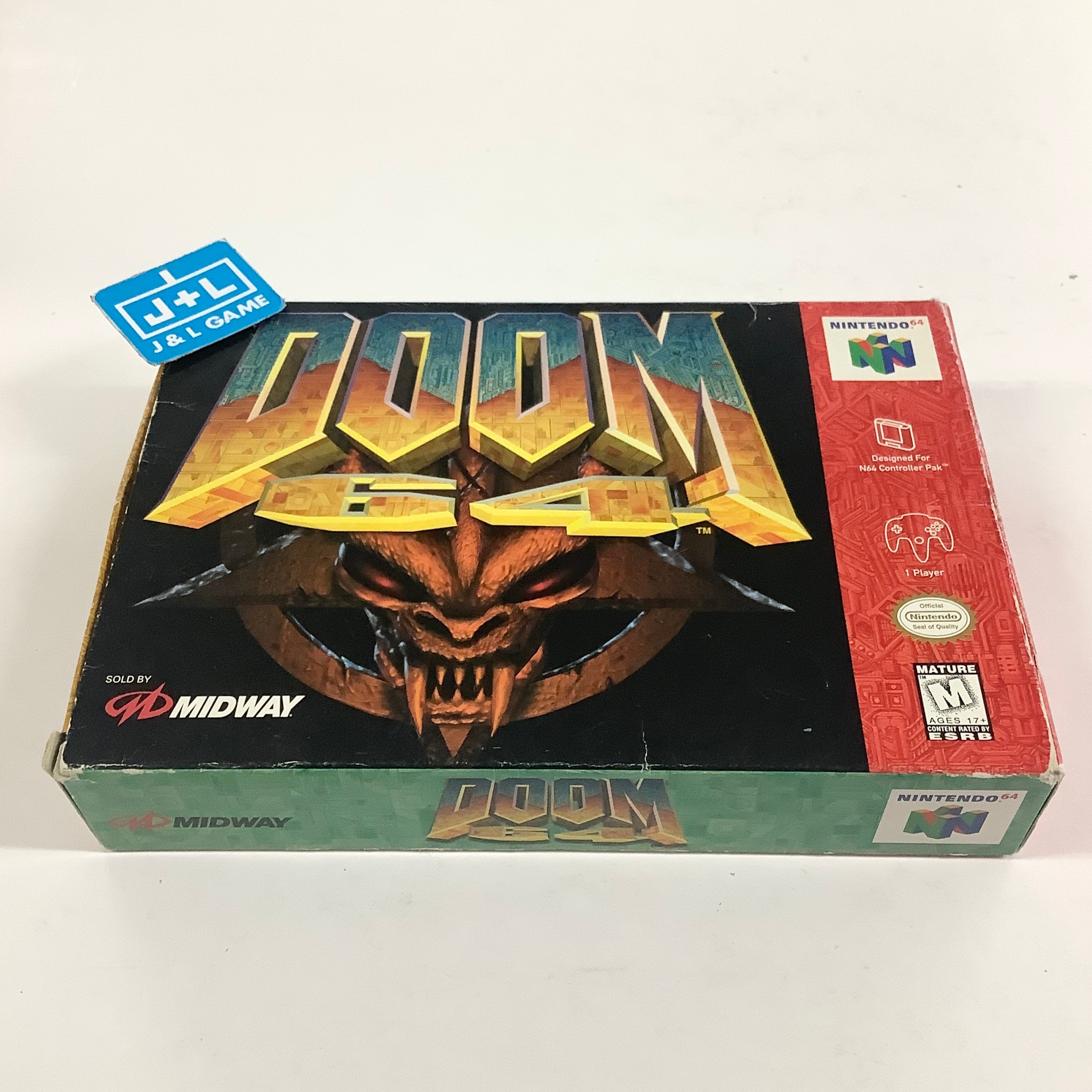 DOOM 64 - (N64) Nintendo 64 [Pre-Owned] Video Games Midway