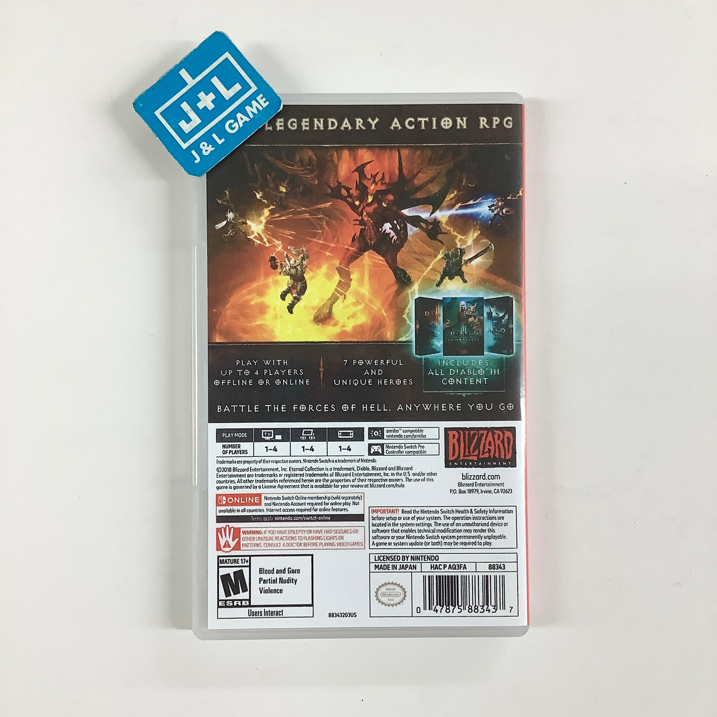Diablo 3 Eternal Collection - (NSW) Nintendo Switch [Pre-Owned]