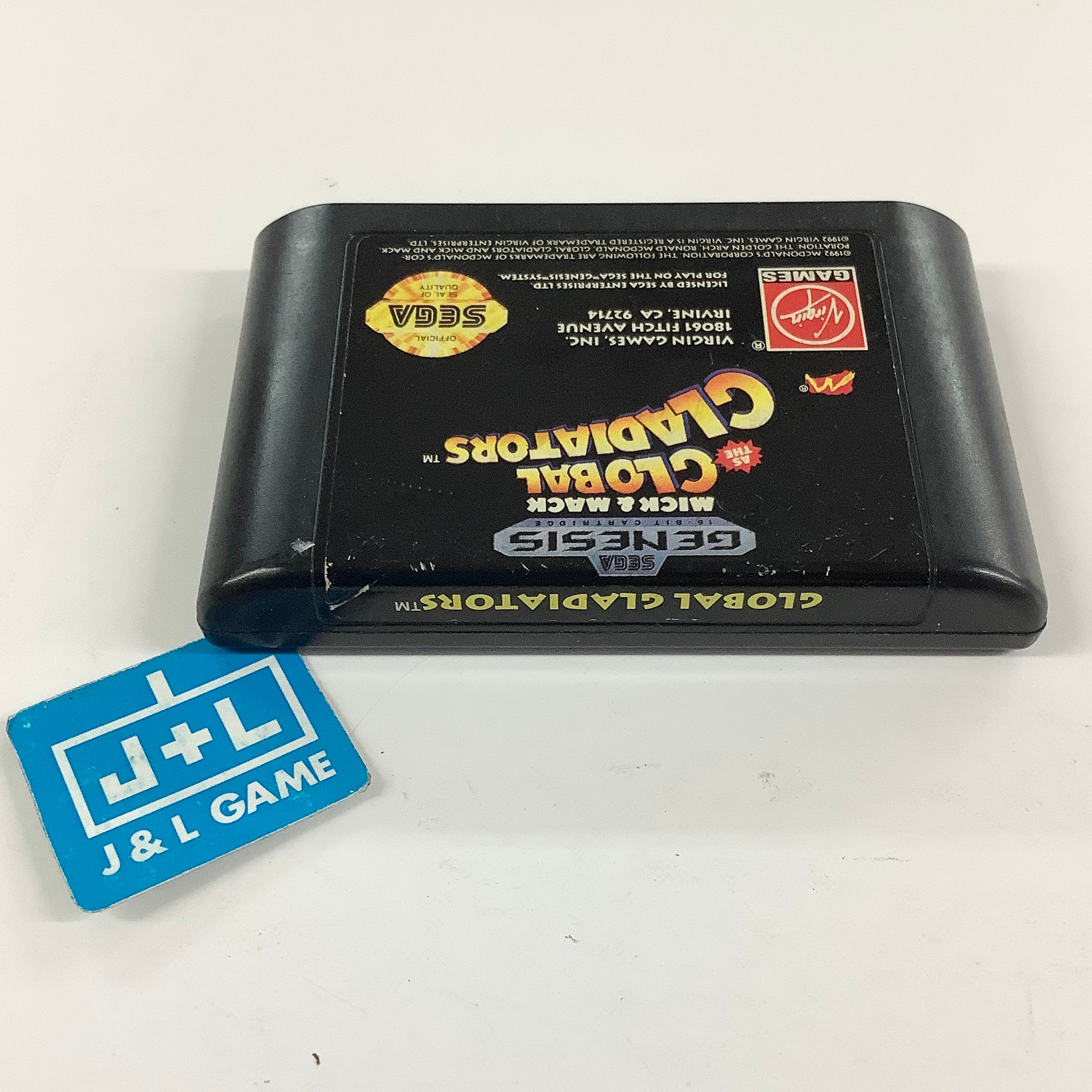 Mick & Mack as the Global Gladiators - SEGA Genesis [Pre-Owned] Video Games Virgin Interactive