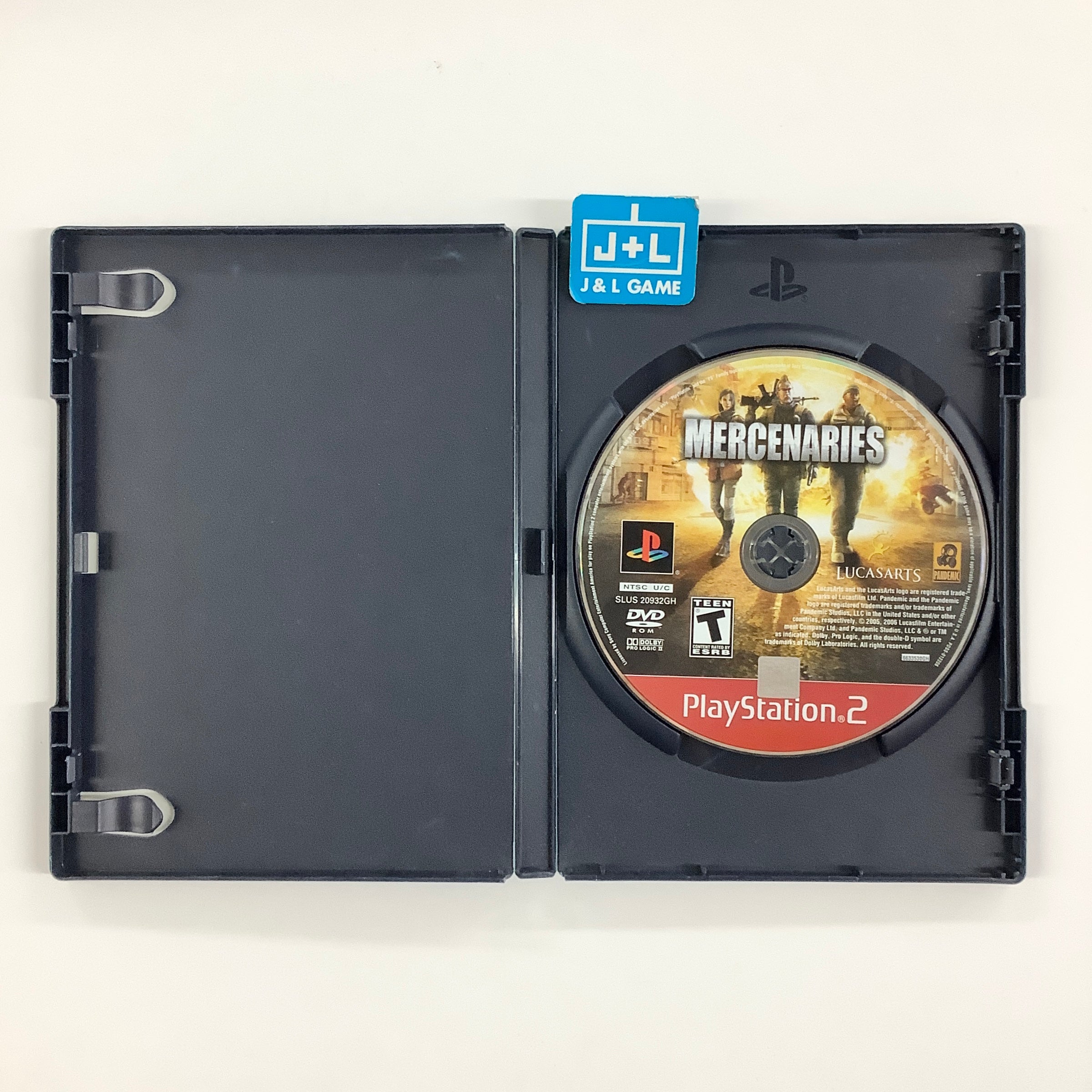 Mercenaries: Playground of Destruction (Greatest Hits) - (PS2) PlayStation 2 [Pre-Owned] Video Games LucasArts