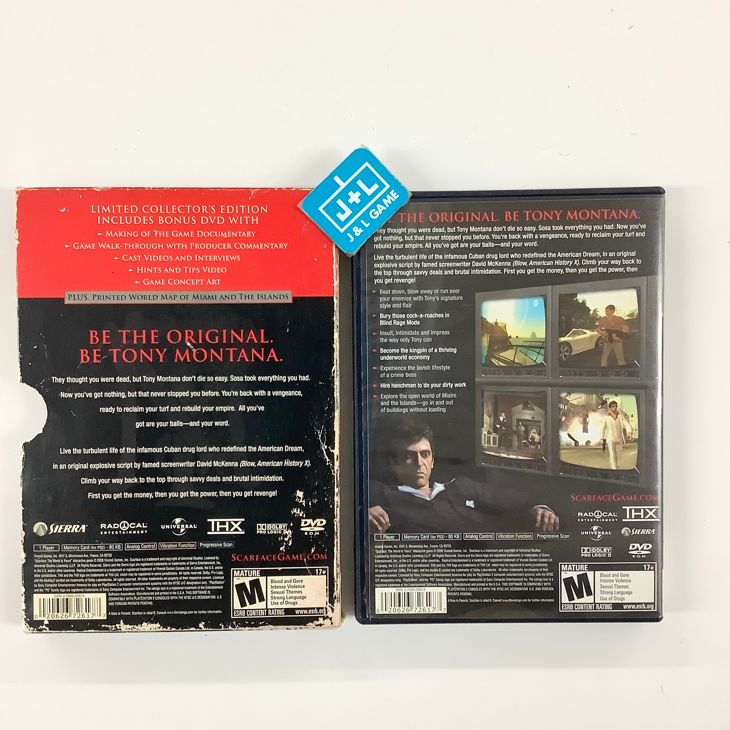Scarface: The World Is Yours Collector's Edition - (PS2) PlayStation 2 [Pre-Owned] Video Games Vivendi Games