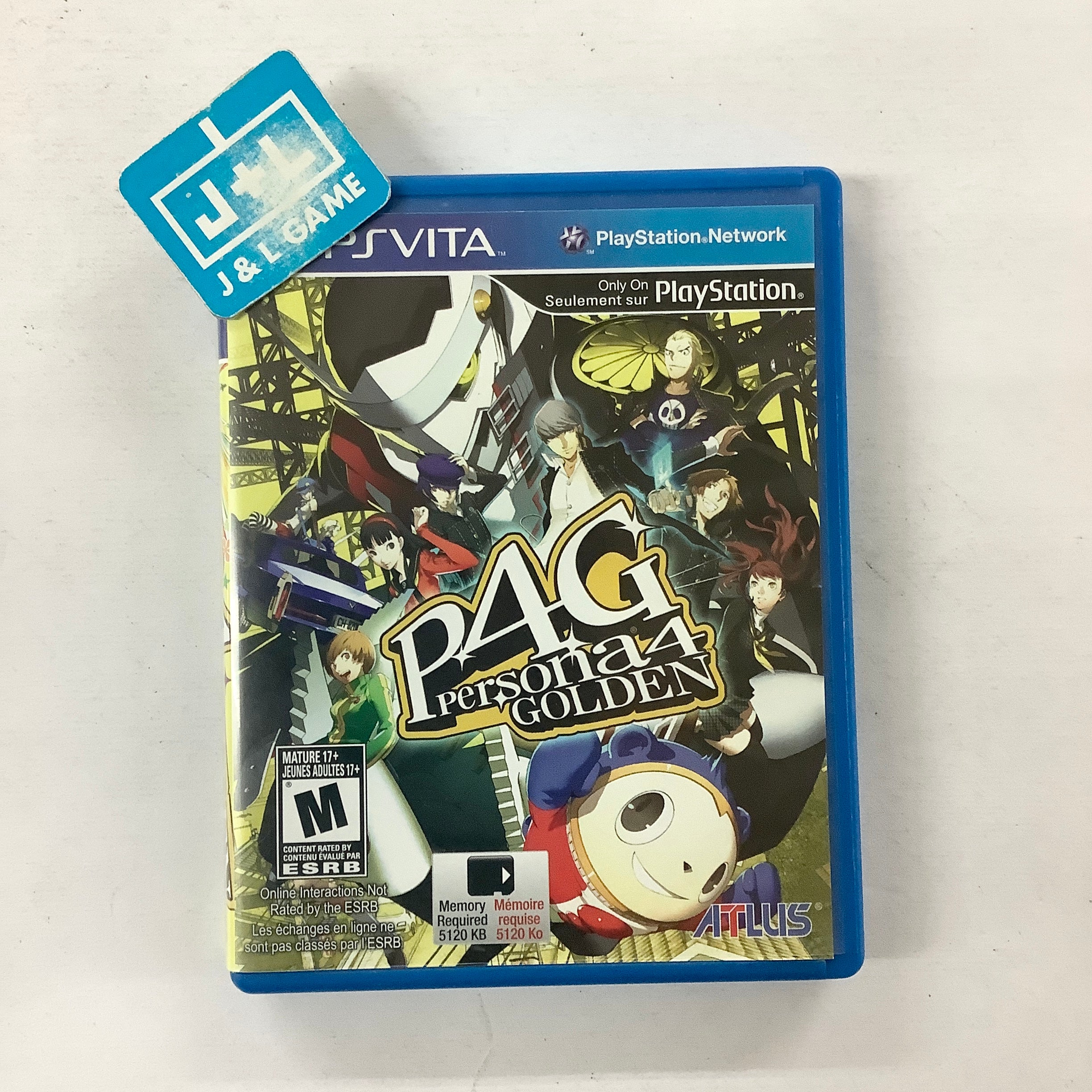 Persona 4 Golden - (PSV) PlayStation Vita [Pre-Owned] Video Games Atlus   