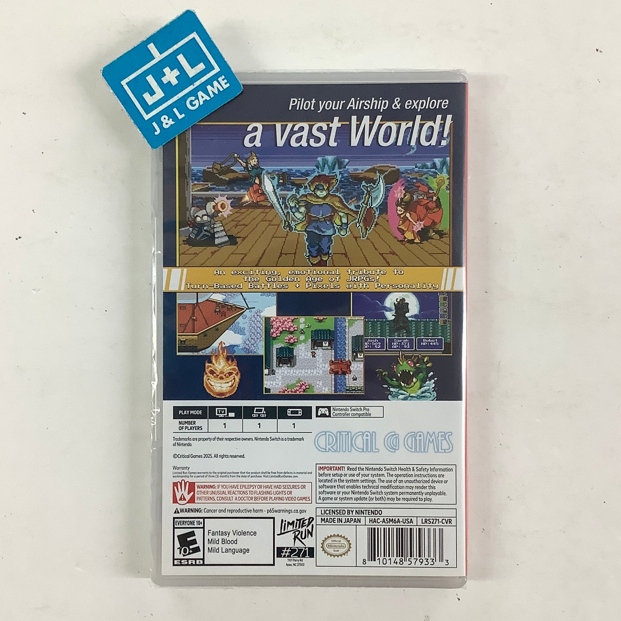 8-Bit Adventures 2 (Limited Run #271) - (NSW) Nintendo Switch Video Games Limited Run