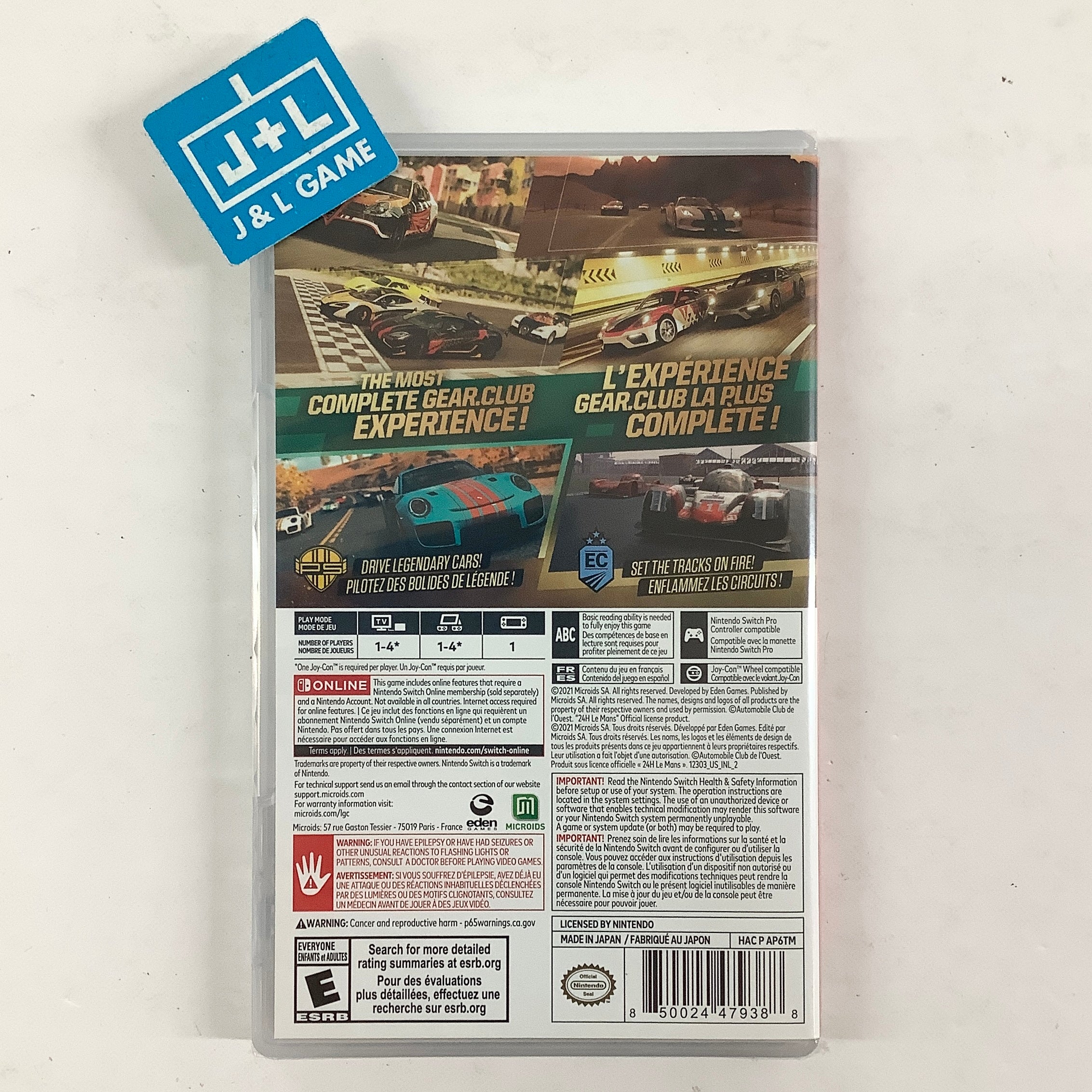 Gear Club Unlimited 2: Definitive Edition - (NSW) Nintendo Switch Video Games Microids