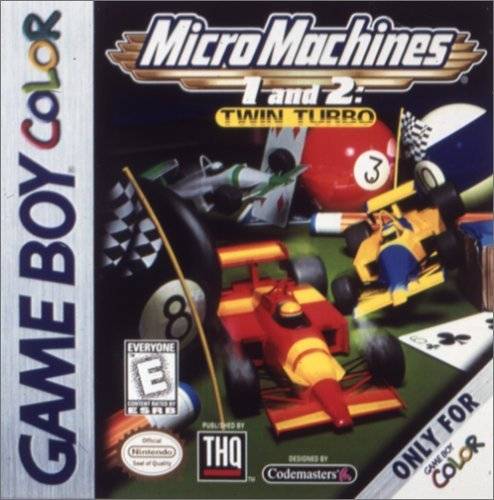 Micro Machines 1 and 2: Twin Turbo - (GBC) Game Boy Color [Pre-Owned]