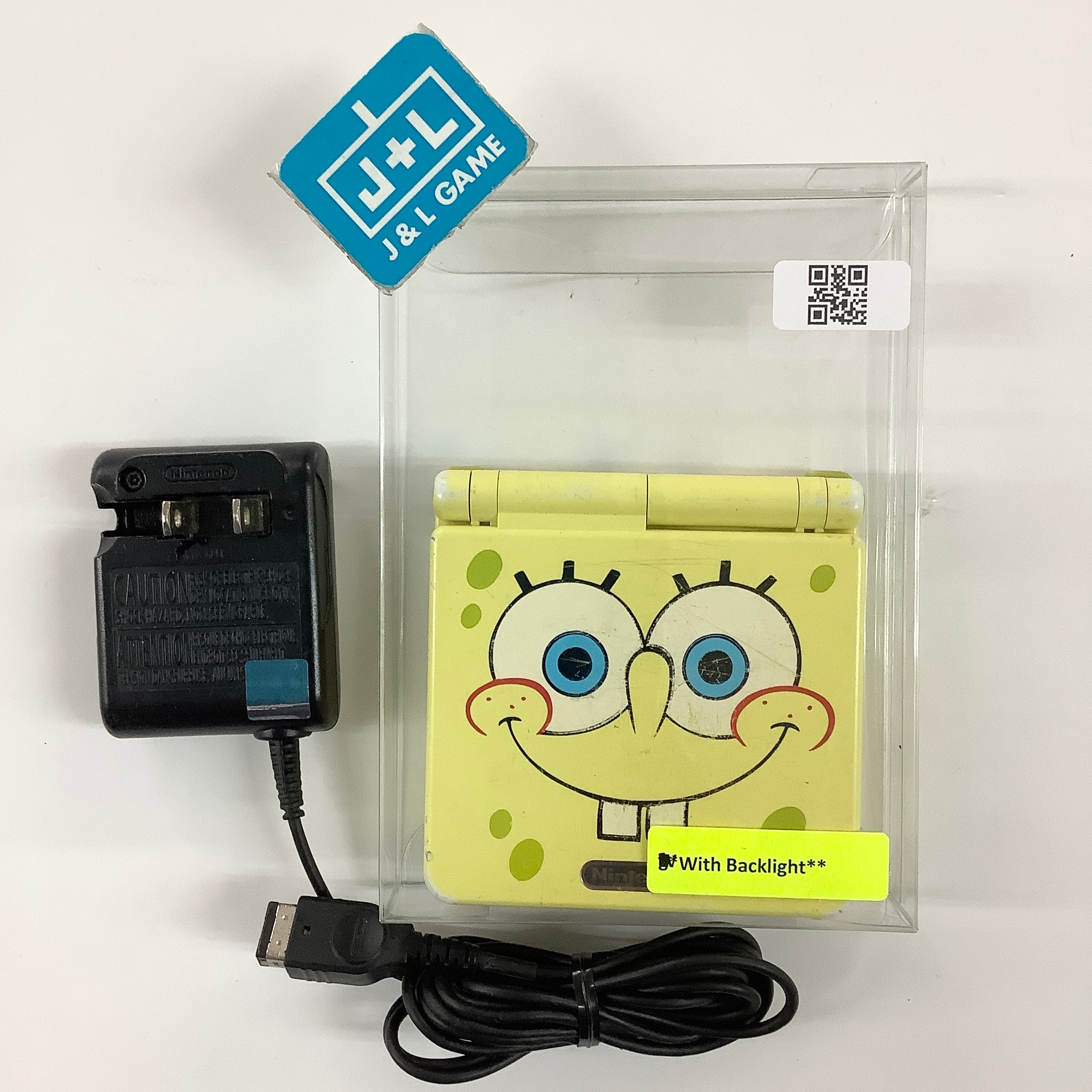 Nintendo Game Boy Advance SP Console AGS - 101 (SpongeBob SquarePants) - (GBA) Game Boy Advance SP [Pre-Owned] Consoles Nintendo