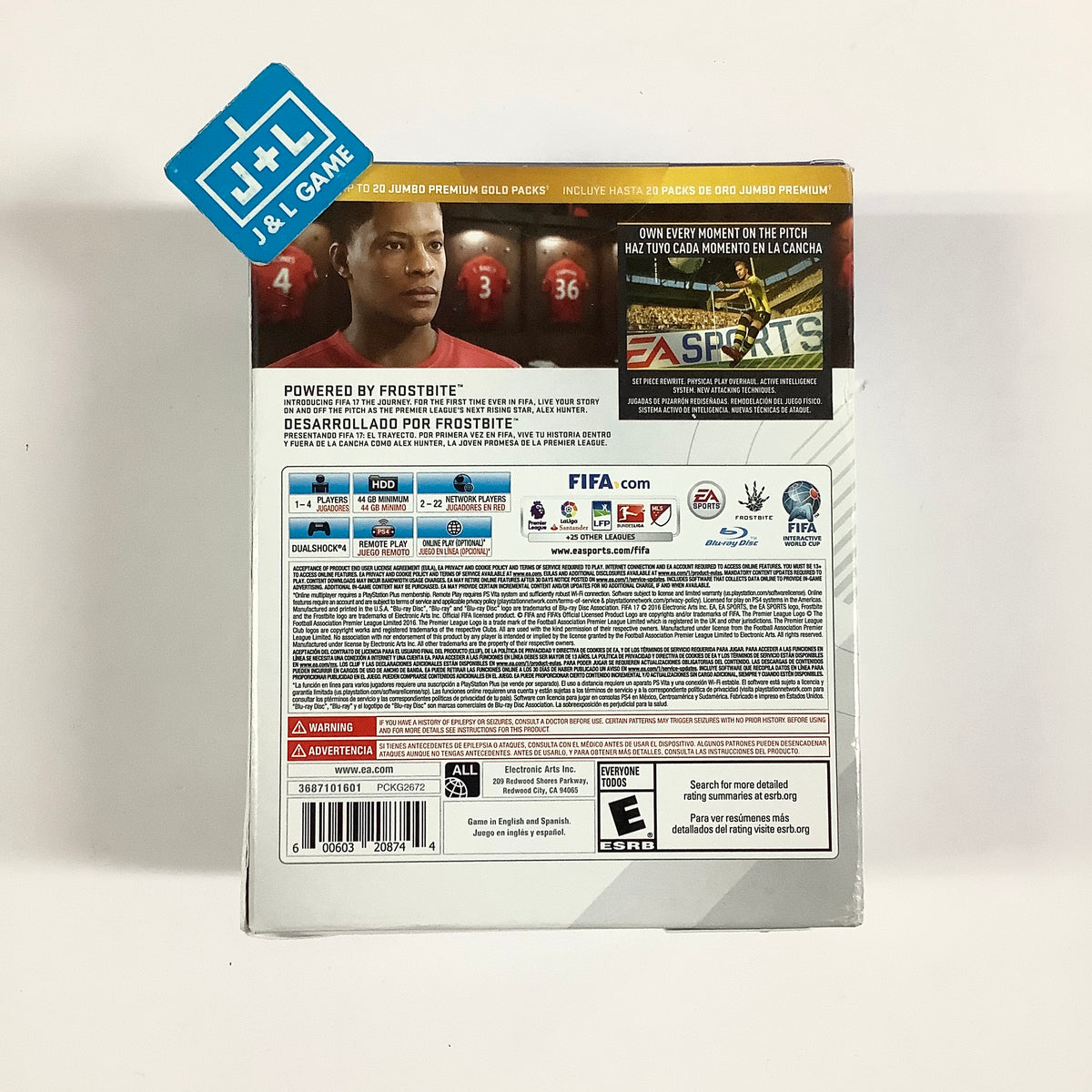FIFA 17 (Deluxe Edition with Limited Edition Scarf) - (PS4) PlayStation 4 Video Games EA Sports