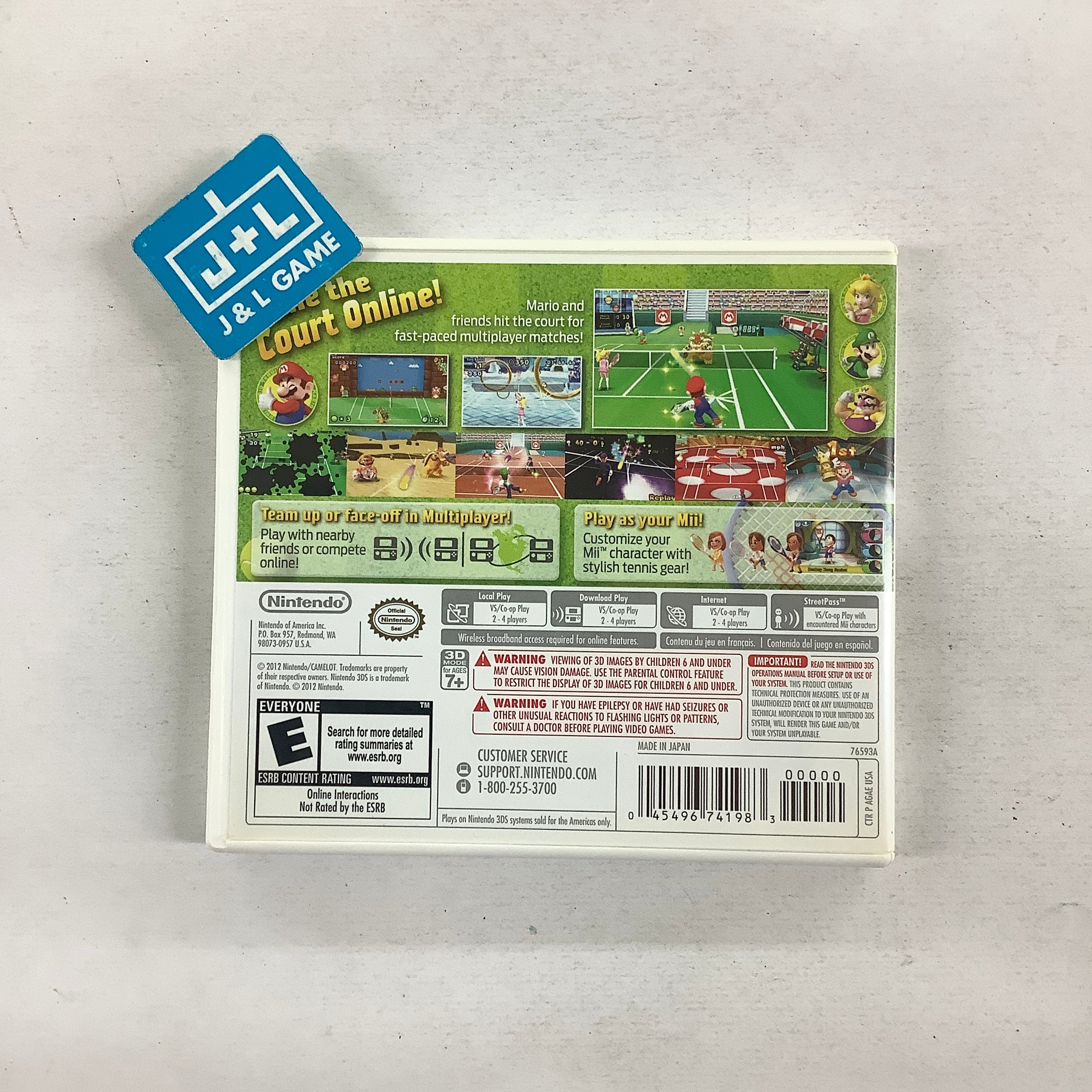 Mario Tennis Open - Nintendo 3DS [Pre-Owned] Video Games Nintendo