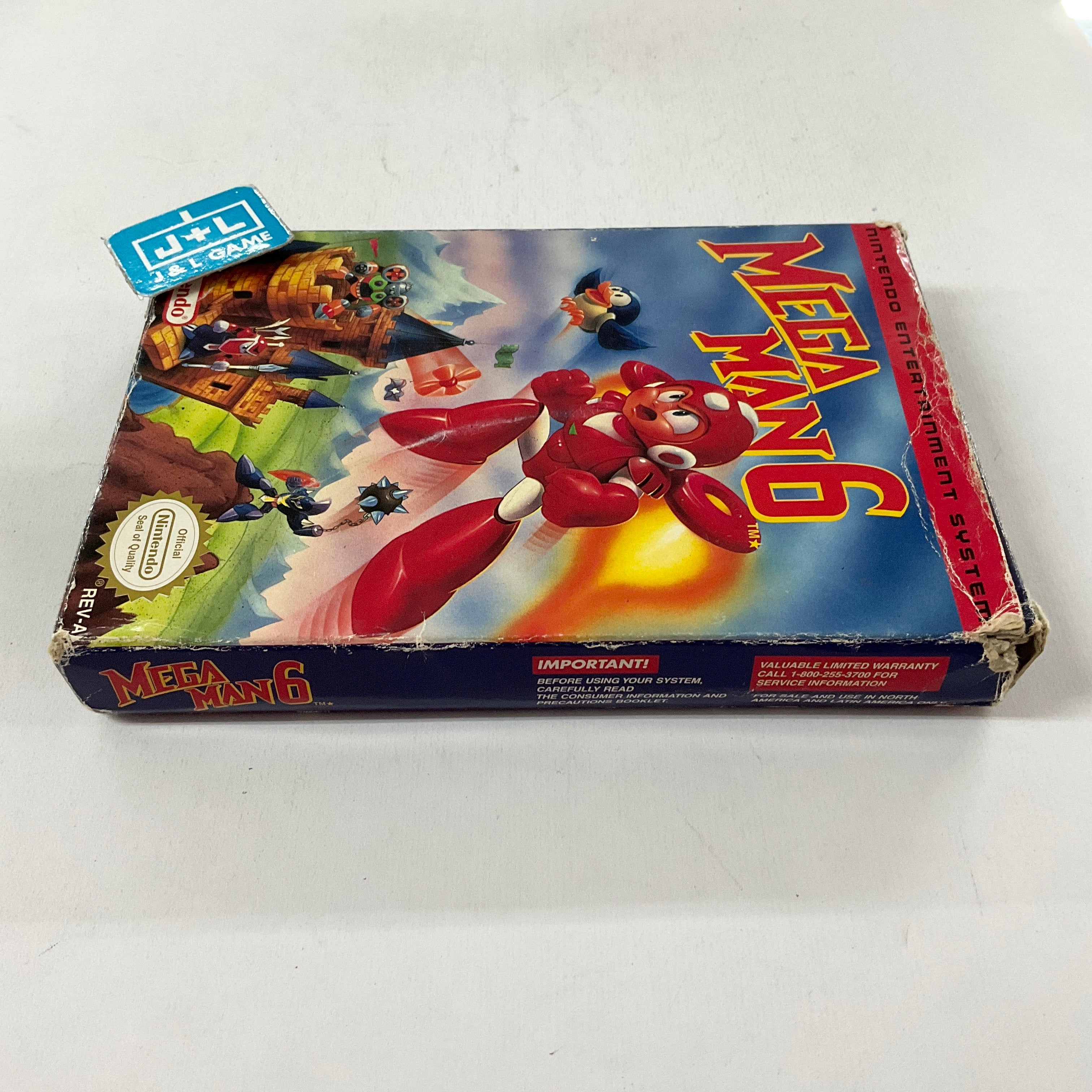 Mega Man 6 - (NES) Nintendo Entertainment System [Pre-Owned] Video Games Nintendo