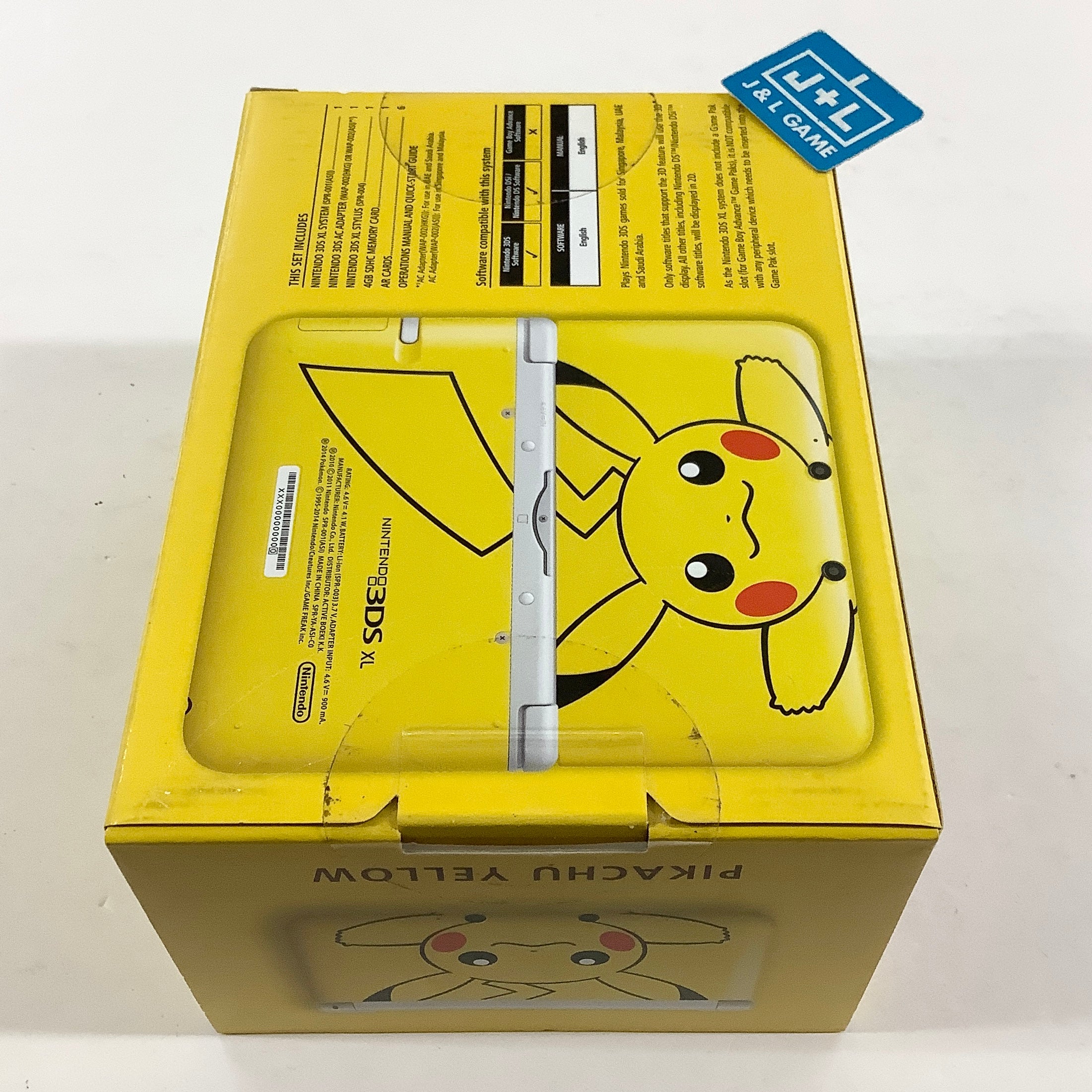 Nintendo 3DS XL Console (Yellow Pikachu Edition) - Nintendo 3DS (World Edition) Consoles Nintendo