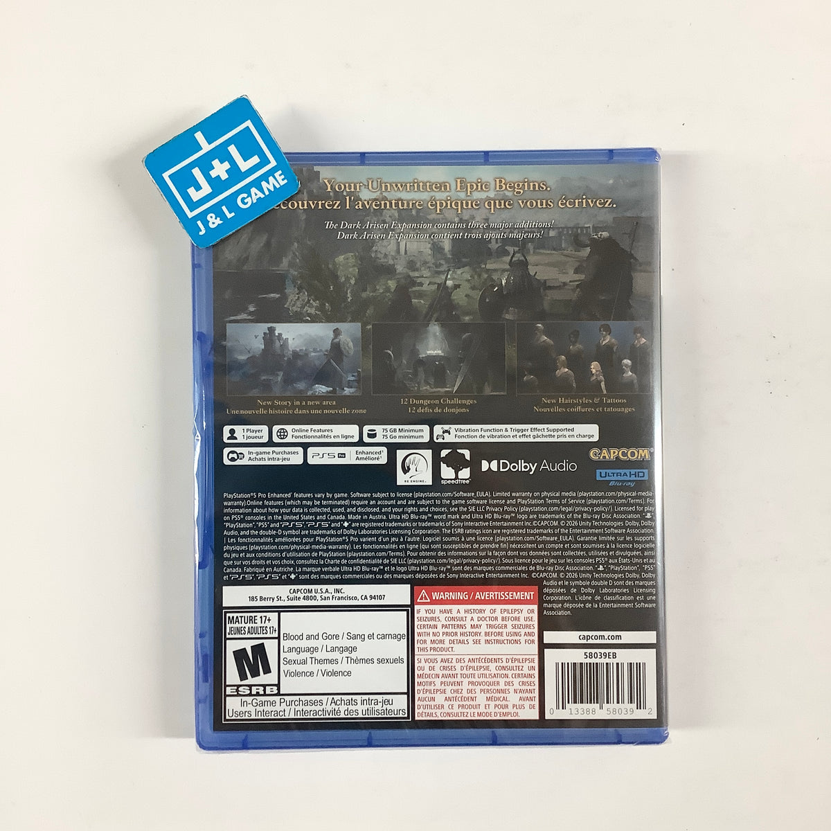 Dragons Dogma 2: Dark Arisen - (PS5) PlayStation 5 Video Games Capcom