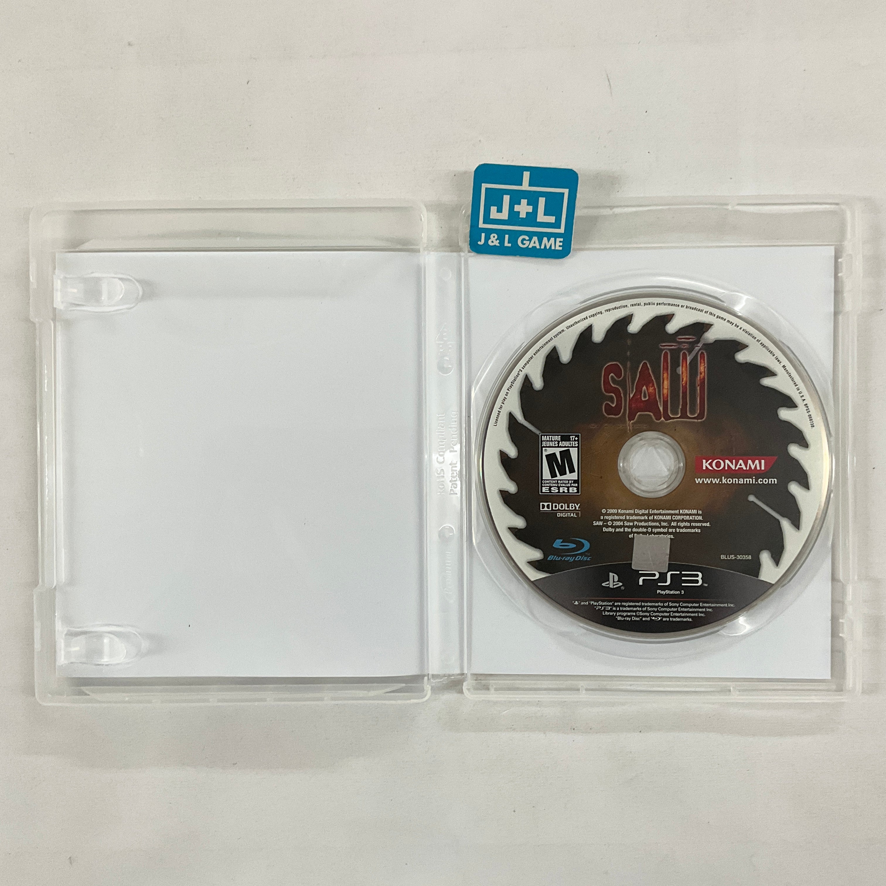 Saw - (PS3) PlayStation 3 [Pre-Owned] | J&L Game