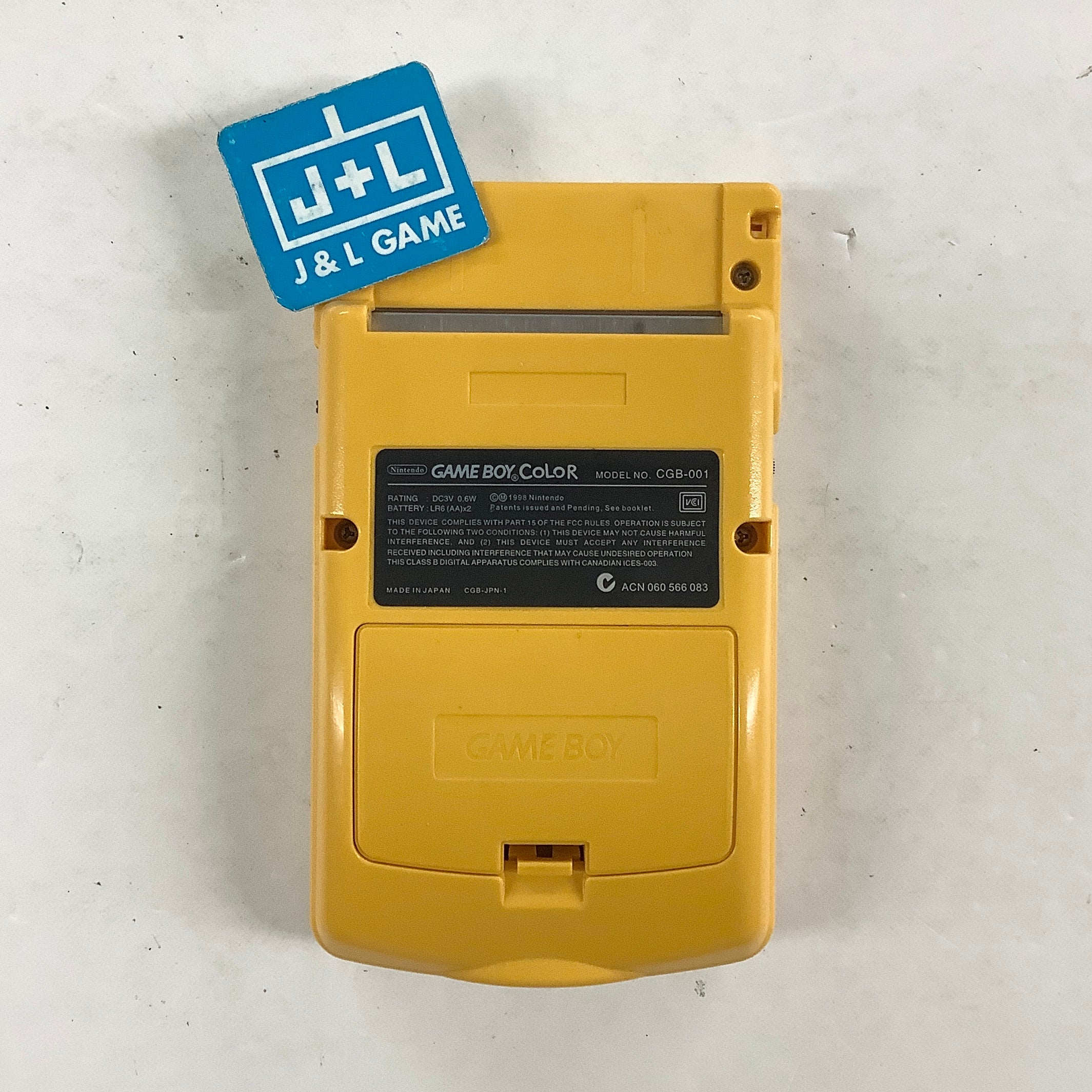 Nintendo Game Boy Color Console (Yellow) - (GBC) Game Boy Color [Pre-Owned] Consoles Nintendo