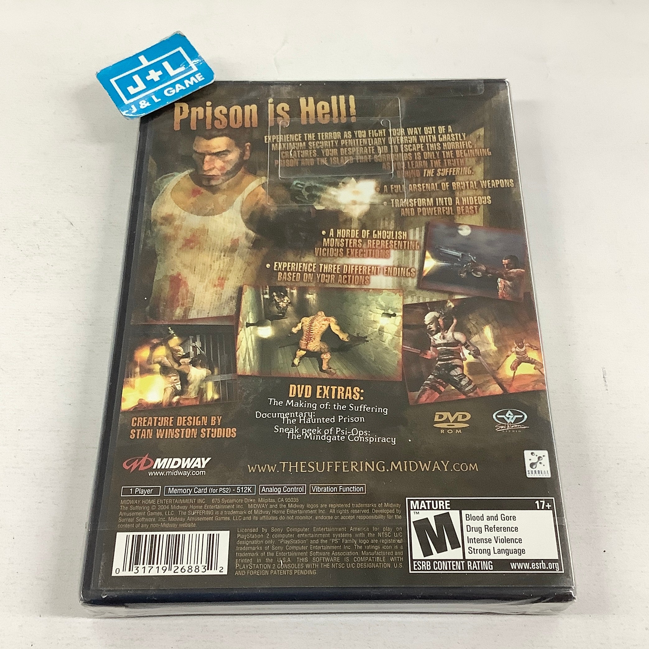 The Suffering - (PS2) PlayStation 2 Video Games Midway