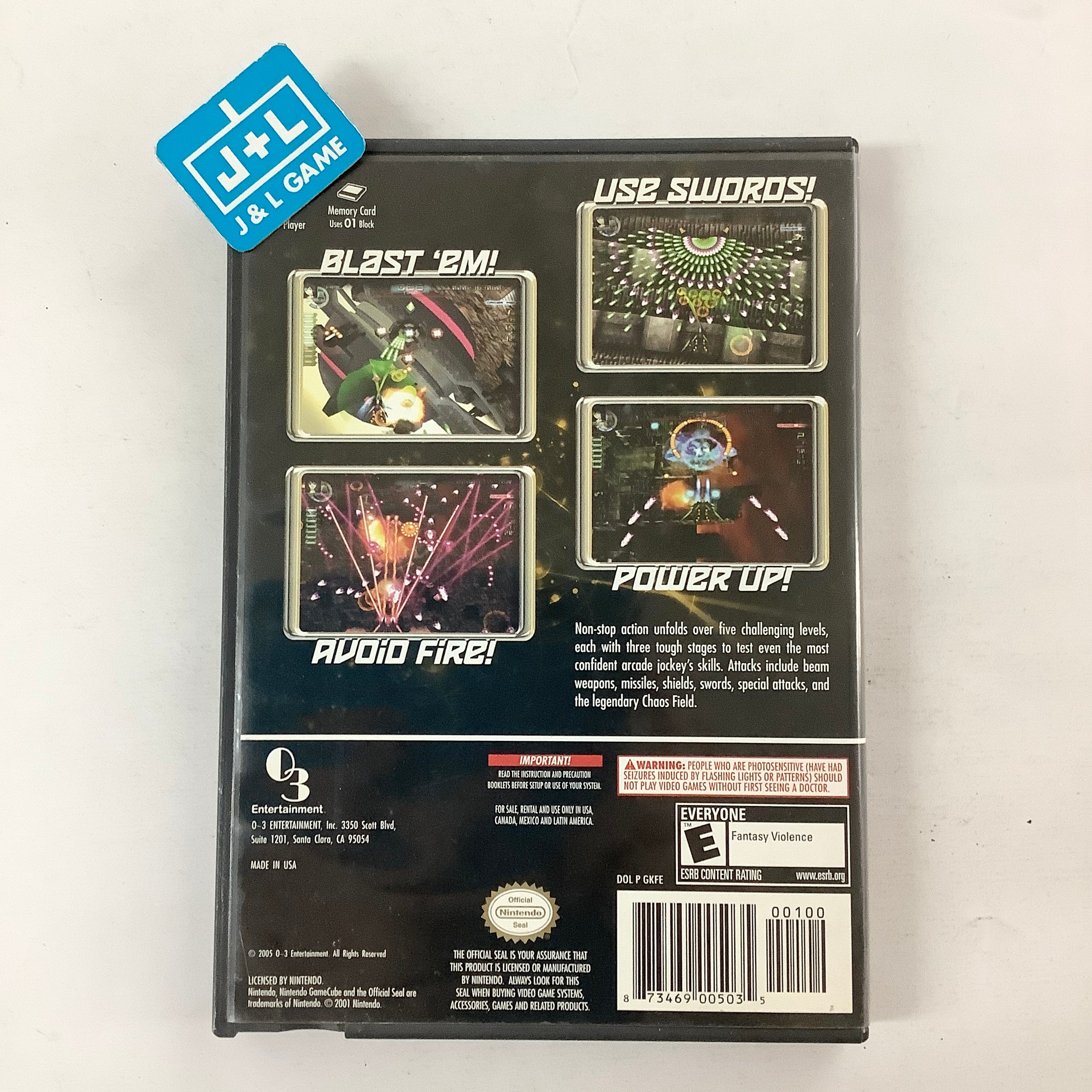 Chaos Field - (GC) Nintendo GameCube [Pre-Owned] Video Games O3 Entertainment   