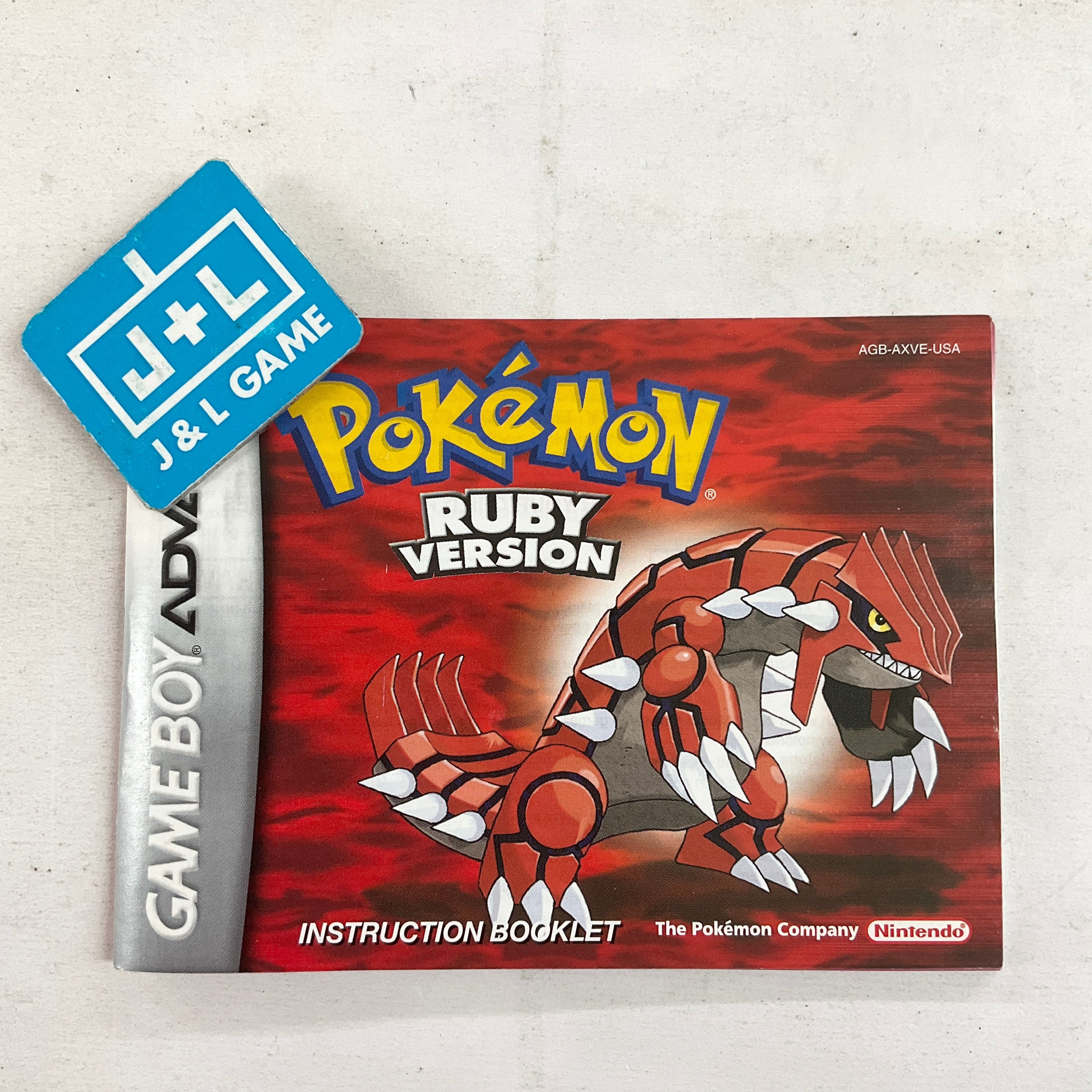 Pokemon Ruby Version - (GBA) Game Boy Advance [Pre-Owned] Video Games Nintendo