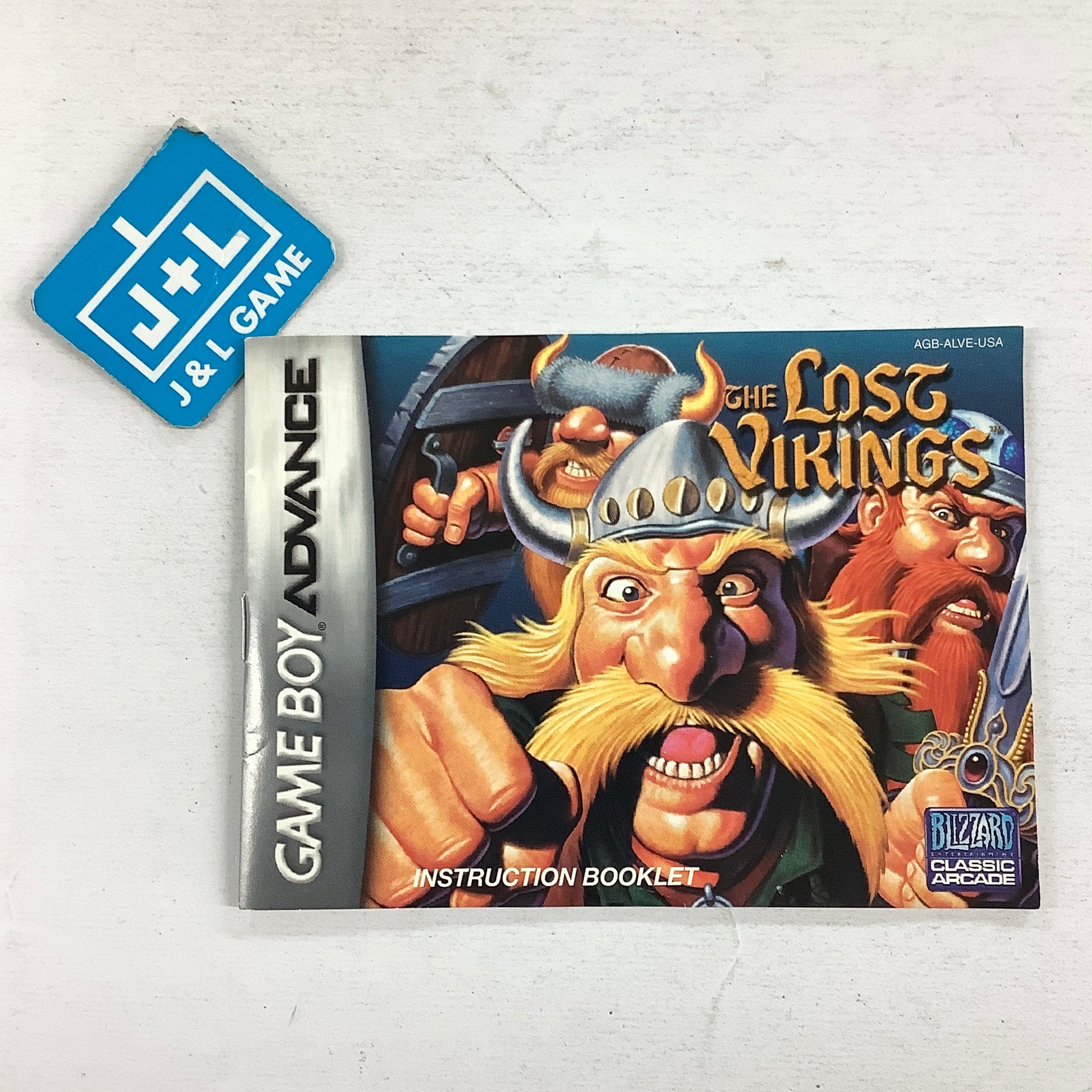 The Lost Vikings - (GBA) Game Boy Advance [Pre-Owned] Video Games Blizzard Classic Arcade