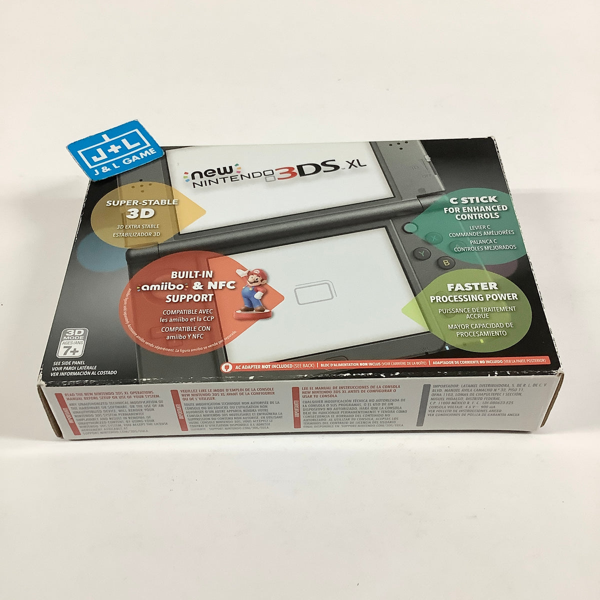 New Nintendo 3DS XL Console (Black) - Nintendo 3DS [Pre-Owned] Consoles Nintendo
