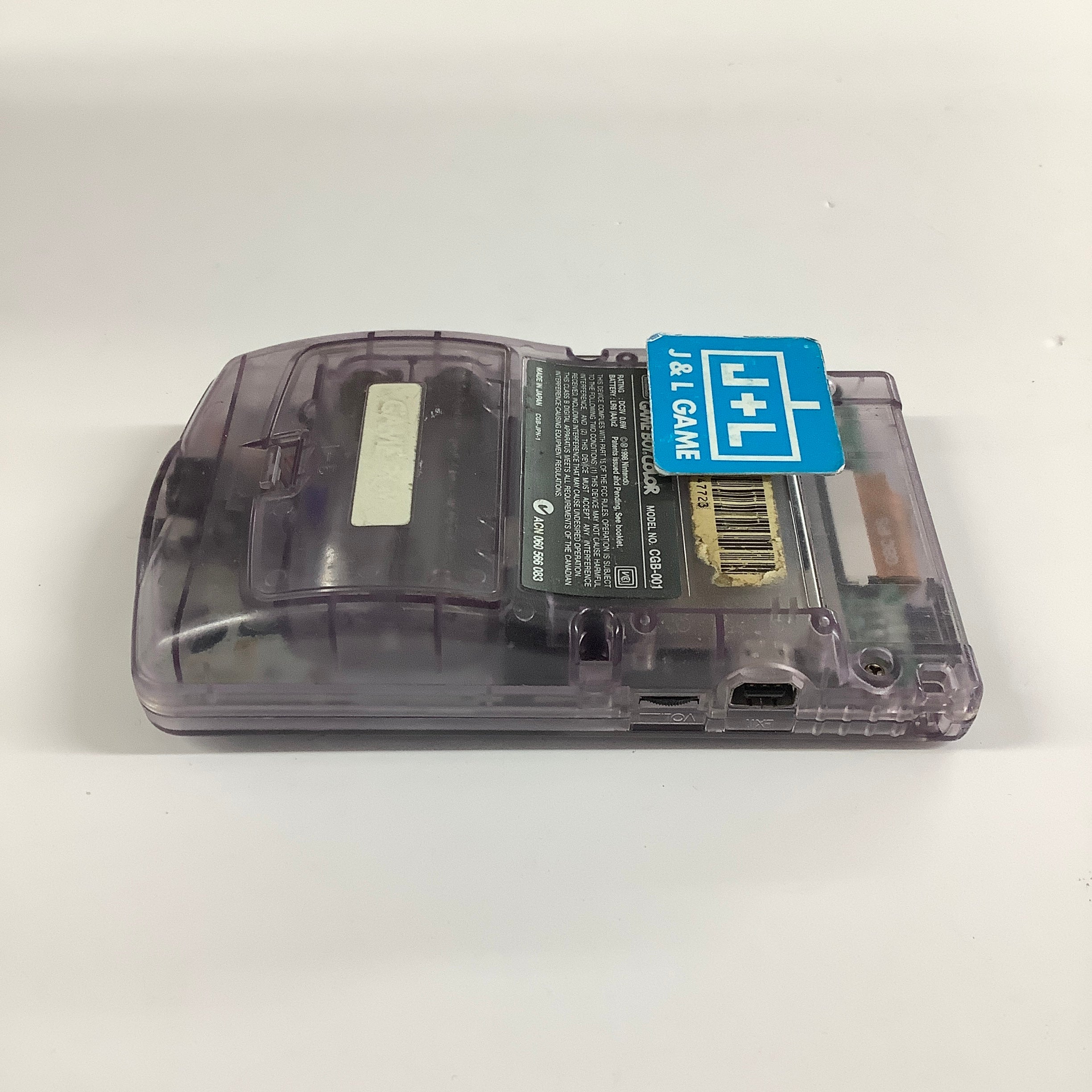 Nintendo Game Boy Color Console (Atomic Purple With Backlight) - (GBC) Game Boy Color [Pre-Owned] Consoles Nintendo