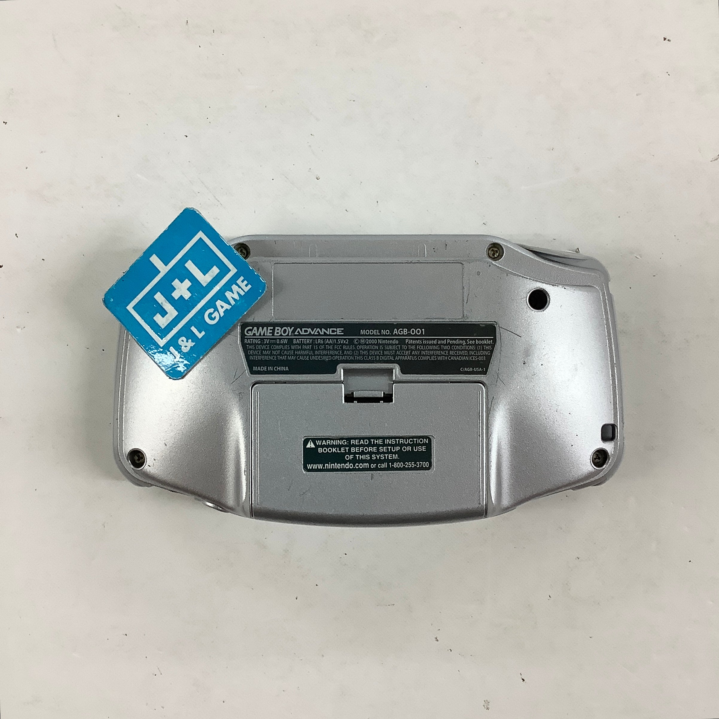Nintendo Game Boy Advance Console (Platinum) - (GBA) Game Boy Advance [Pre-Owned] Consoles Nintendo