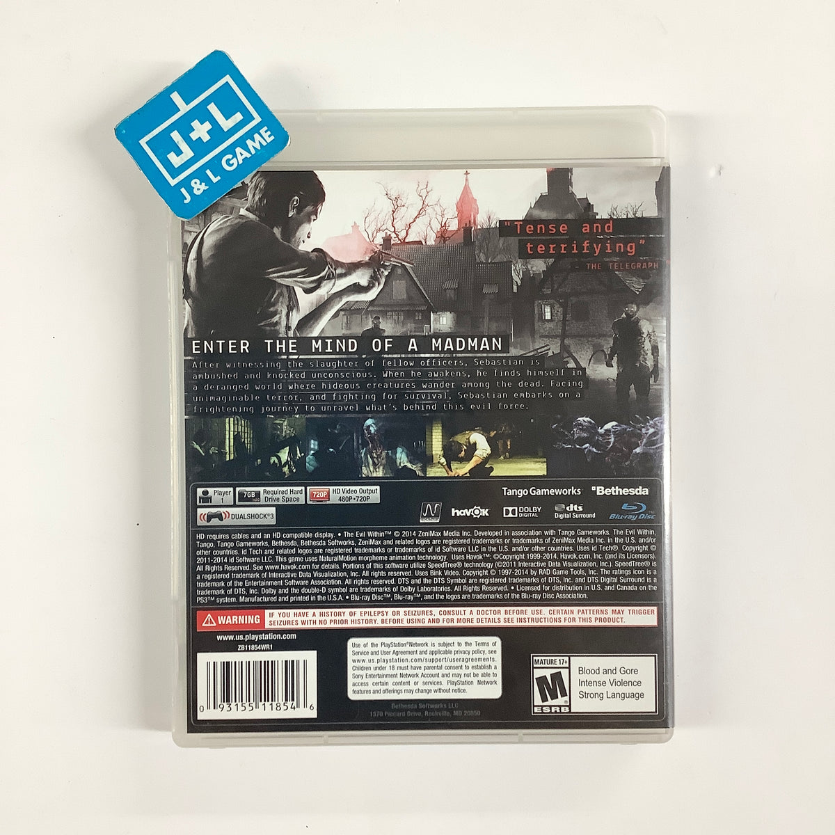 The Evil Within - (PS3) PlayStation 3 [Pre-Owned] Video Games Bethesda Softworks