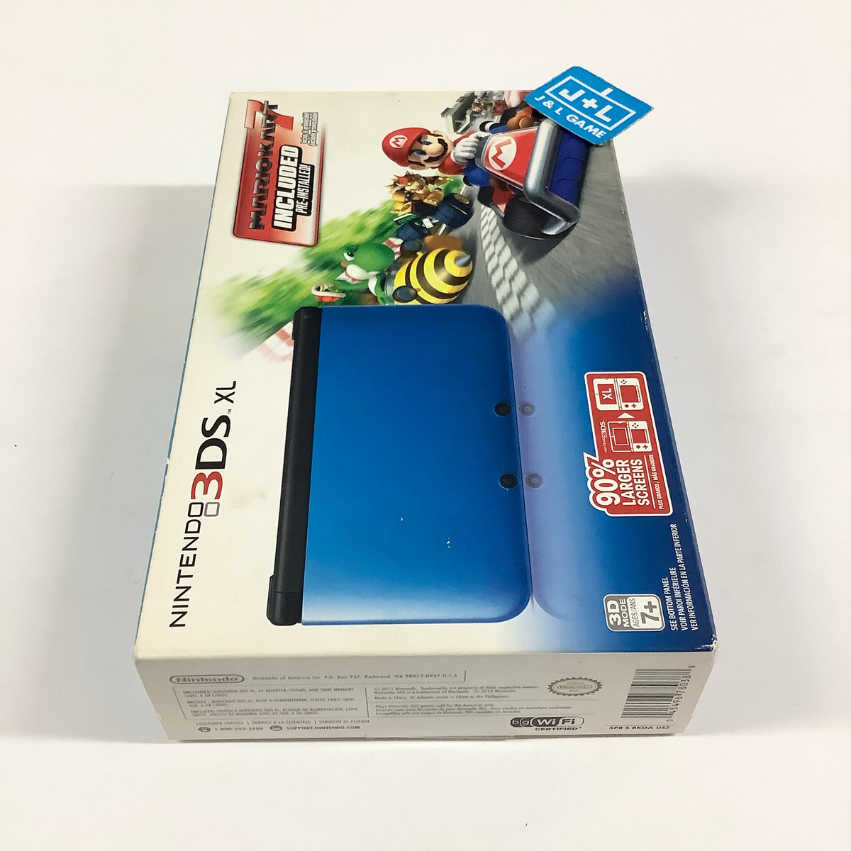 Nintendo 3DS XL Console (Blue/Black) - Nintendo 3DS (Pre-Owned) Consoles Nintendo