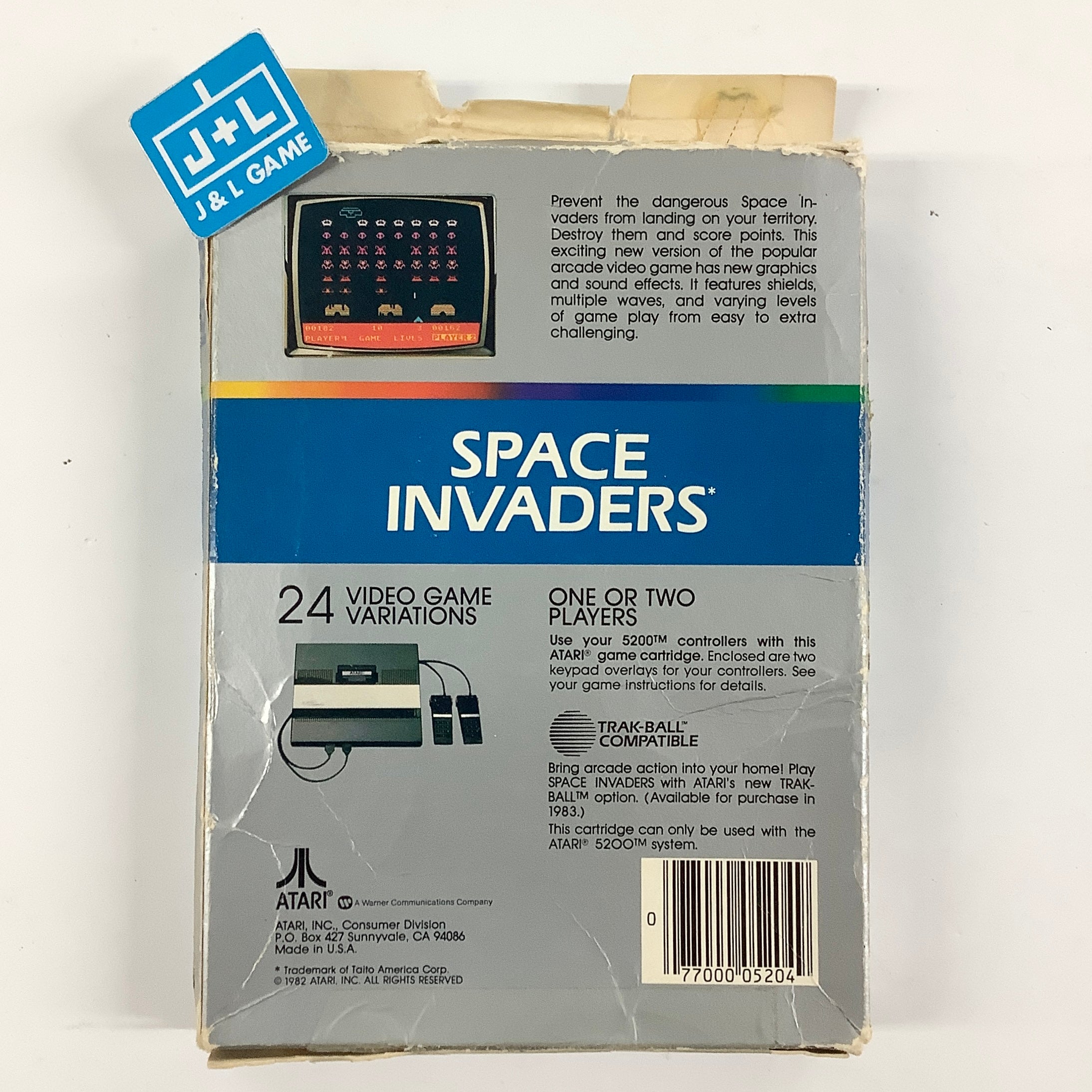 Space Invaders - (A52) Atari 5200 [Pre-Owned] Video Games Atari