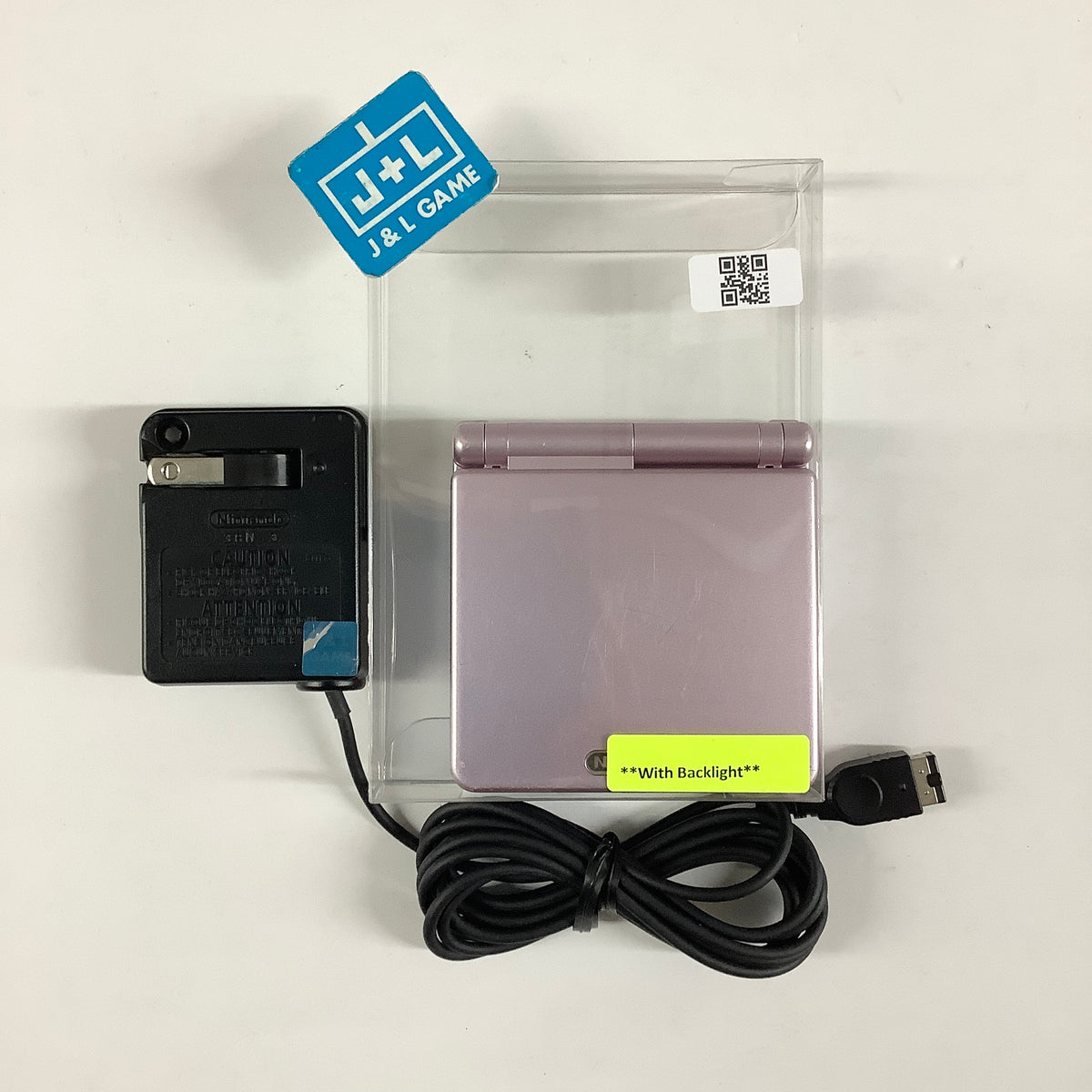 Nintendo Game Boy Advance SP Console AGS - 101 (Pearl Pink) - (GBA) Game Boy Advance SP [Pre-Owned]