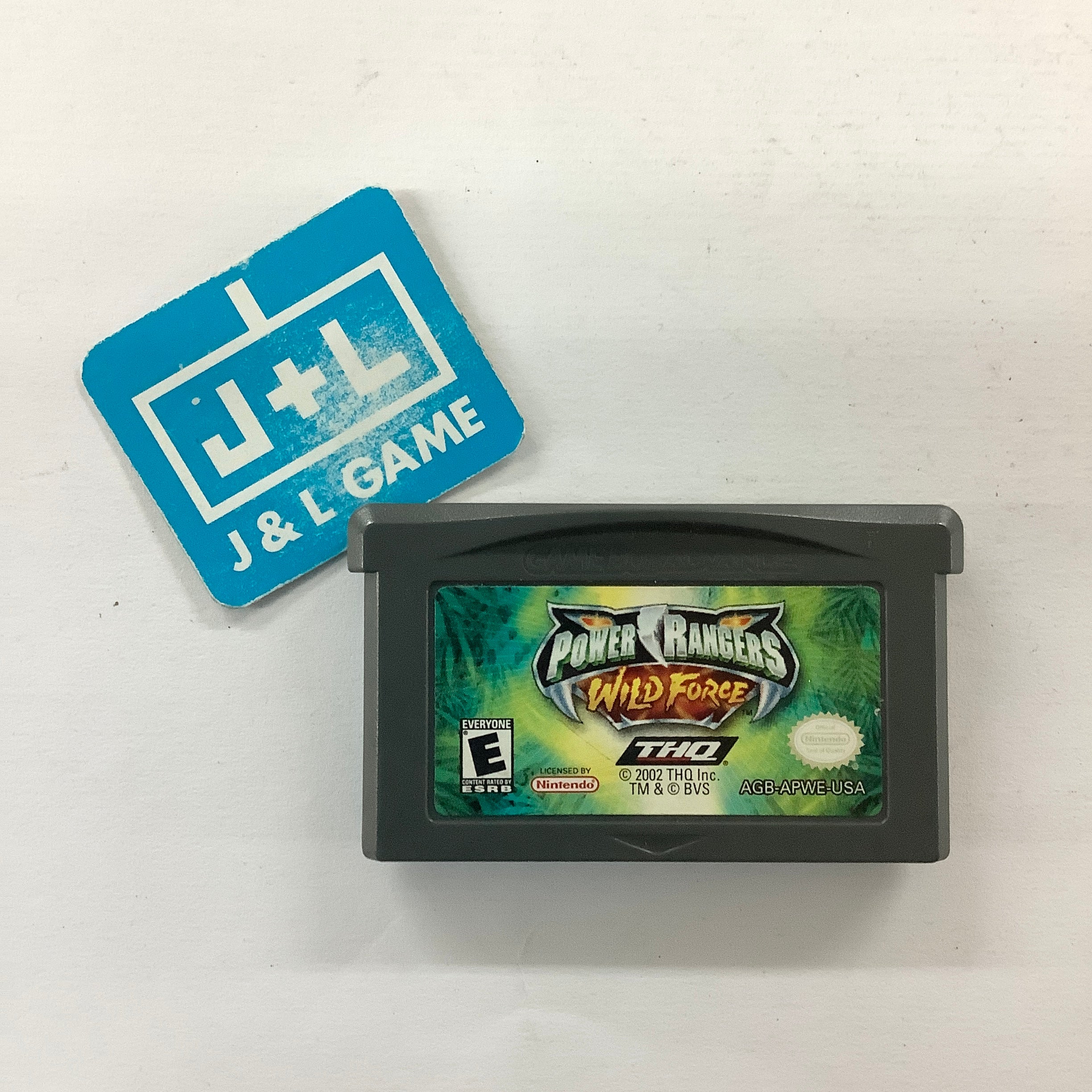 Power Rangers: Wild Force - (GBA) Game Boy Advance [Pre-Owned] Video Games THQ   