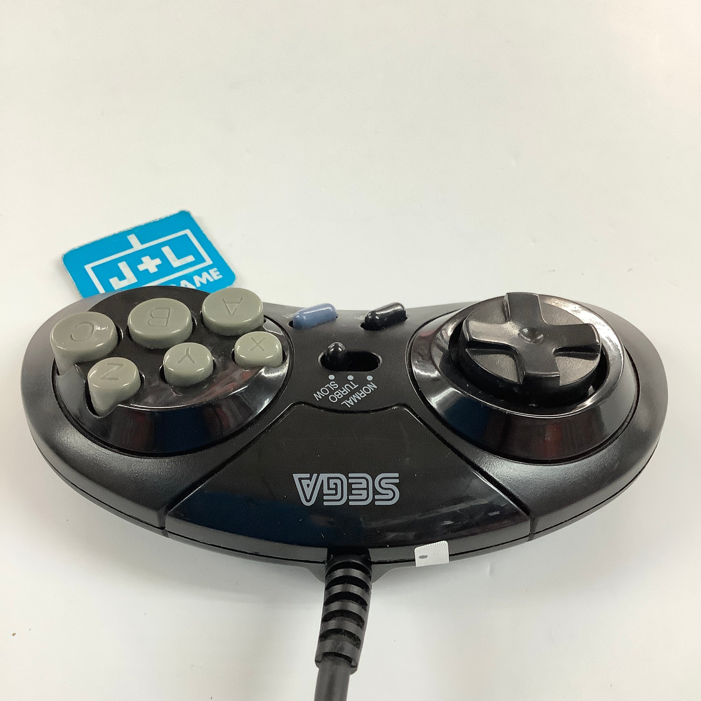 Sega Genesis Controller (Small 6 Buttons With Turbo Button)- (SG) SEGA Genesis [Pre-Owned] Accessories SEGA