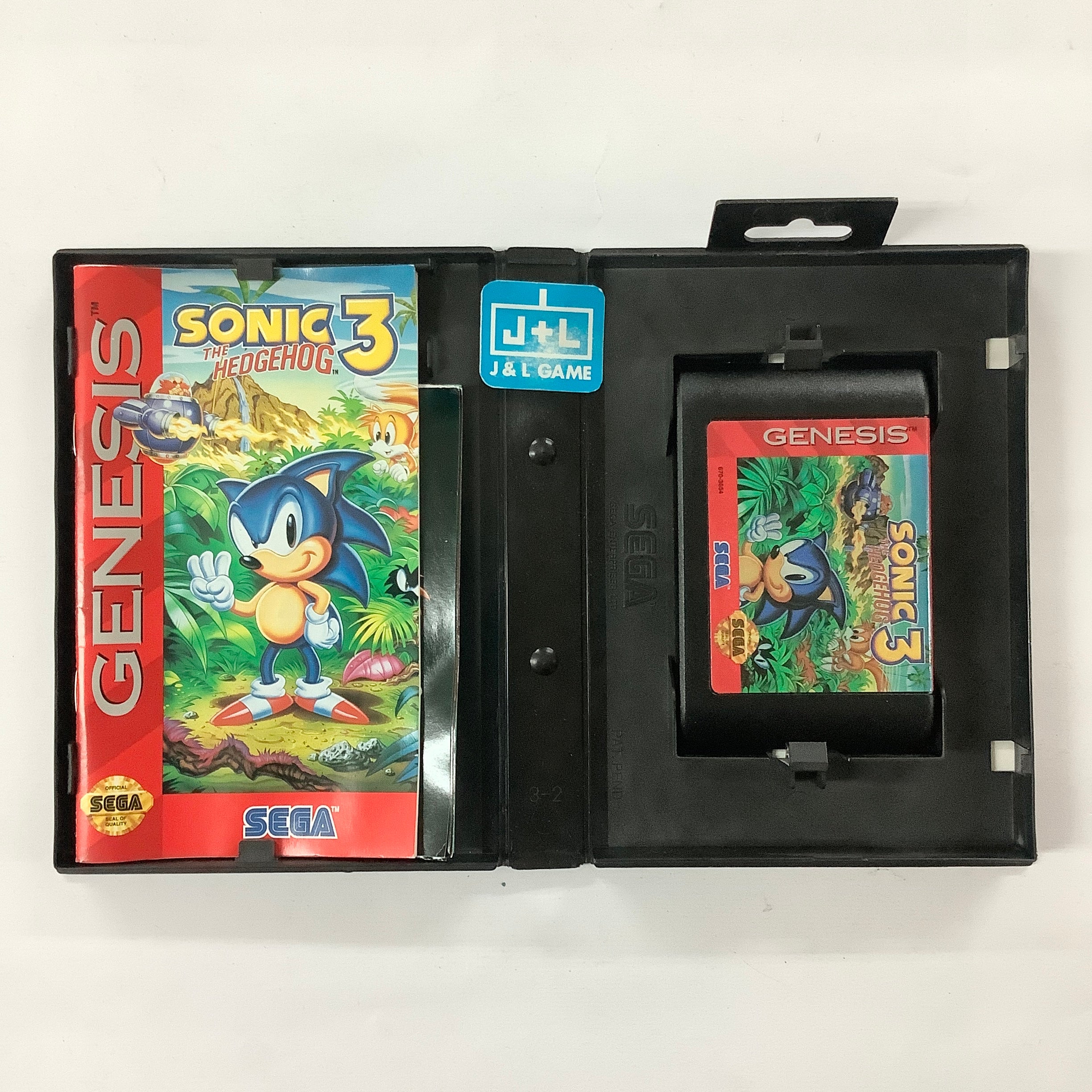 Sonic the Hedgehog 3 - (SG) SEGA Genesis [Pre-Owned] Video Games Sega   