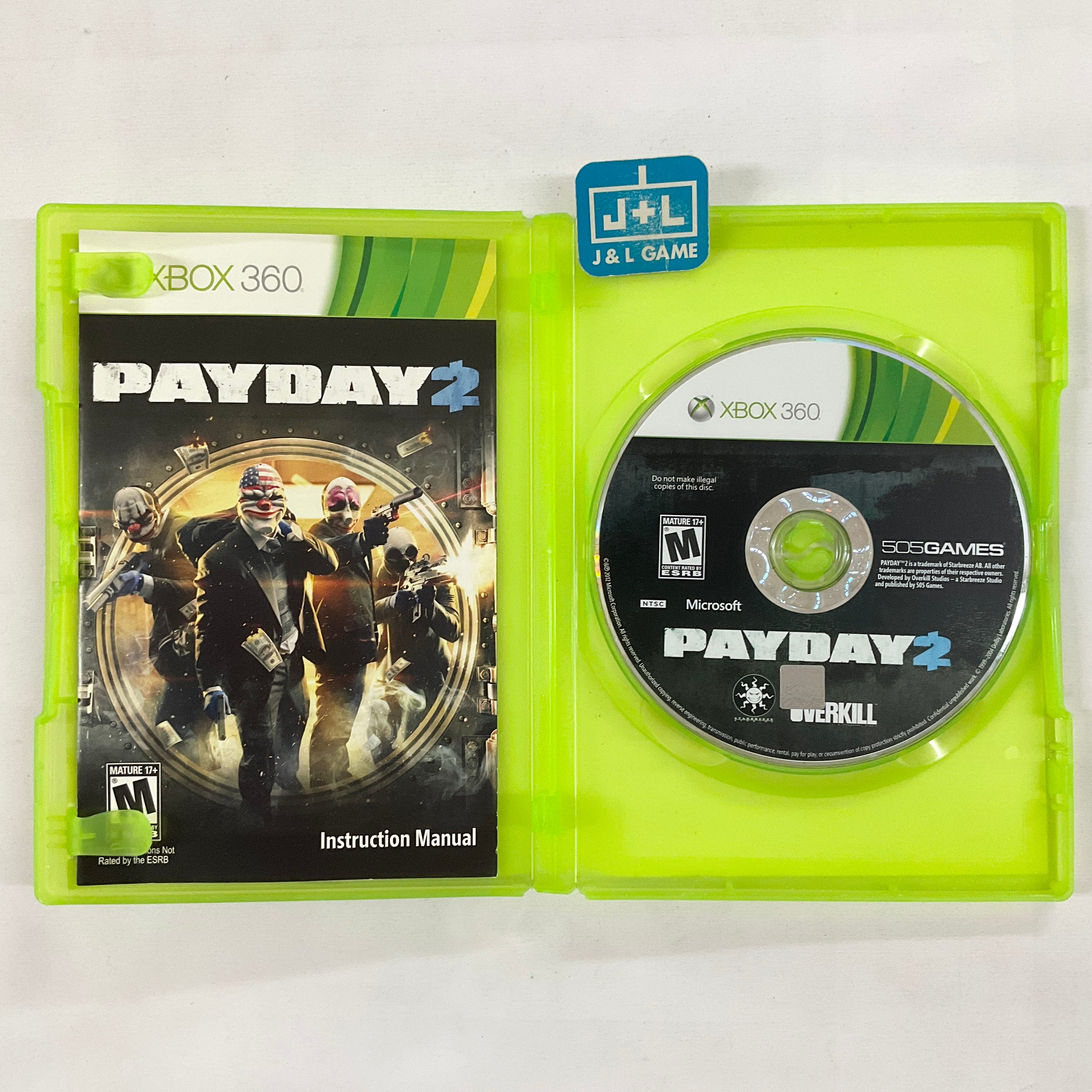 Payday 2 - Xbox 360 [Pre-Owned] | J&L Game